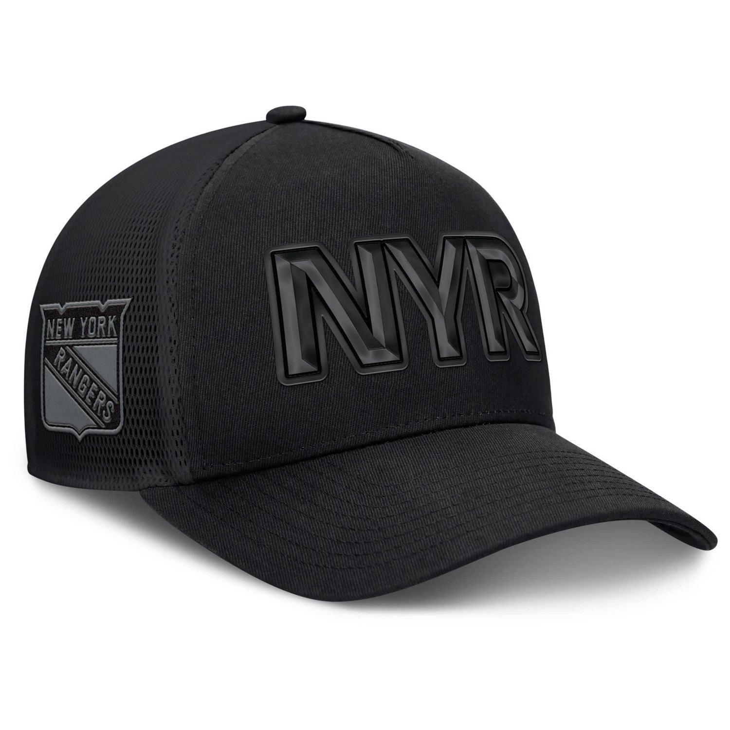 Fanatics New York Rangers Authentic Pro Road Team Code Trucker Adjustable Hat - view number 3