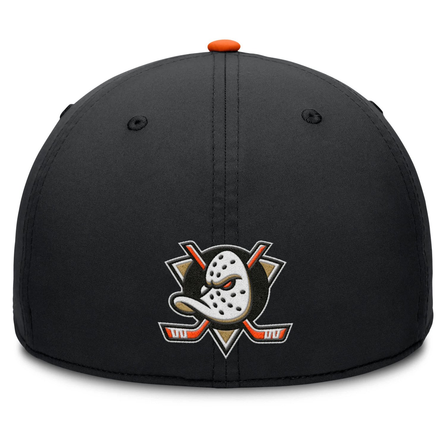 Fanatics Orange Anaheim Ducks Authentic Pro Rink Team Code Flex Hat - view number 4