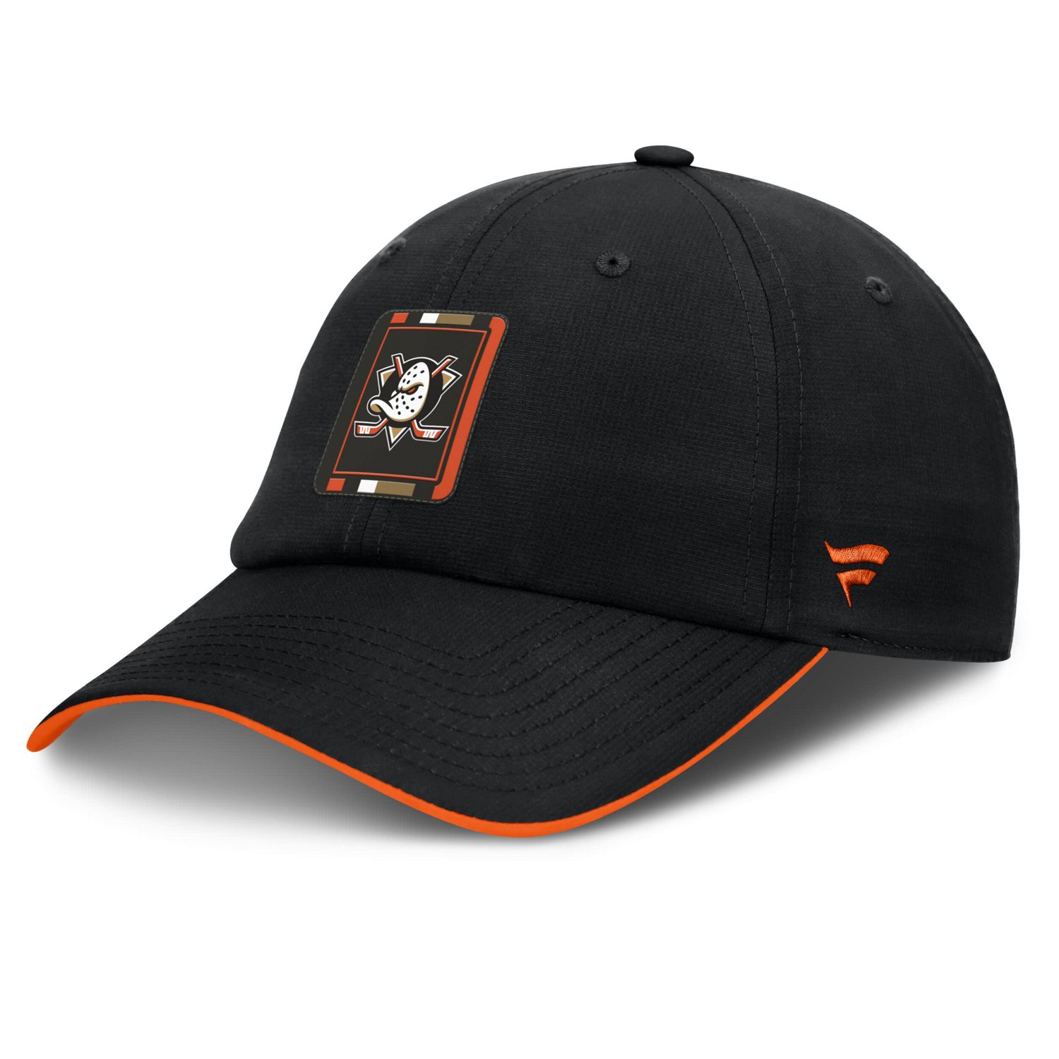 Fanatics Orange Anaheim Ducks Authentic Pro Ripstop Adjustable Hat - view number 1