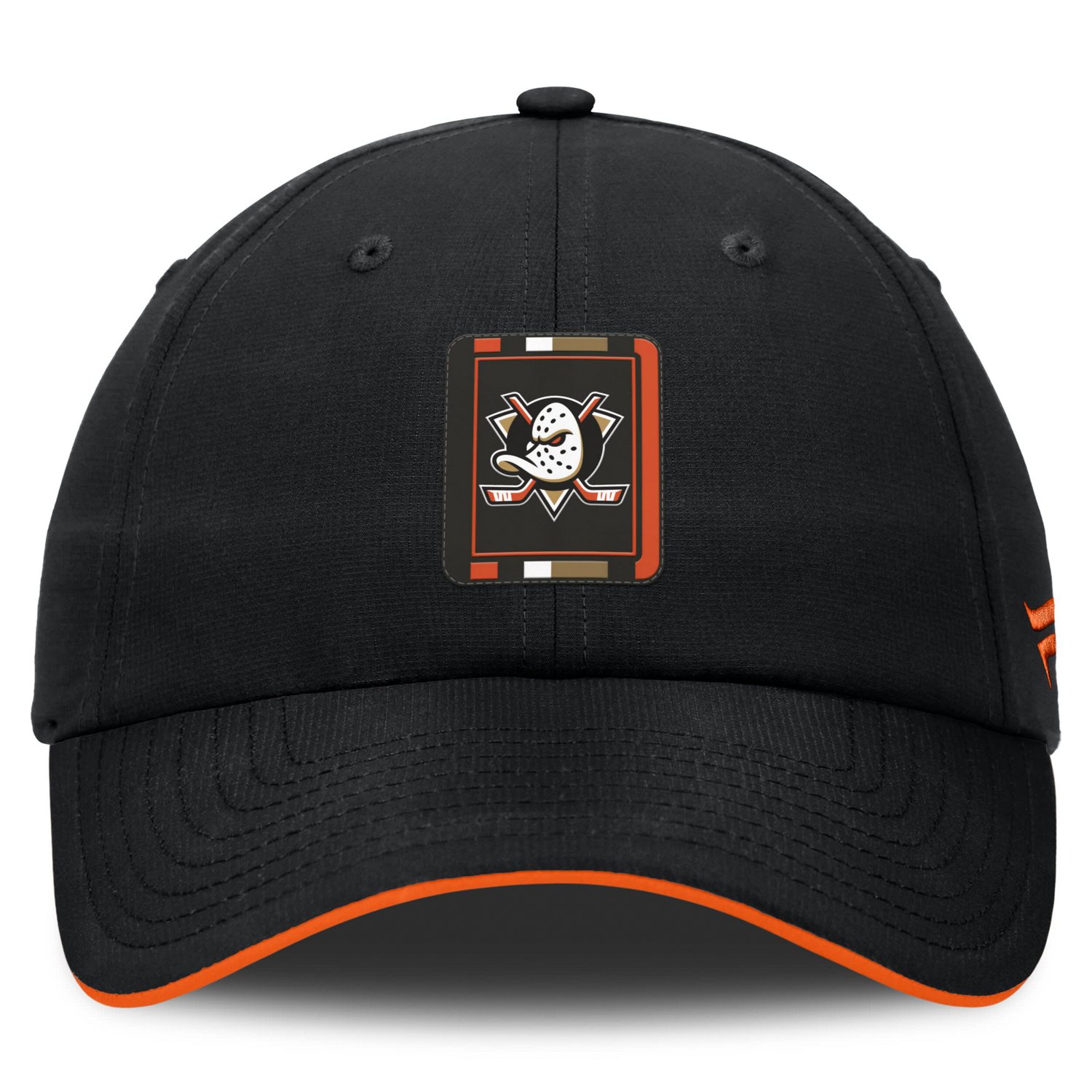 Fanatics Orange Anaheim Ducks Authentic Pro Ripstop Adjustable Hat - view number 2