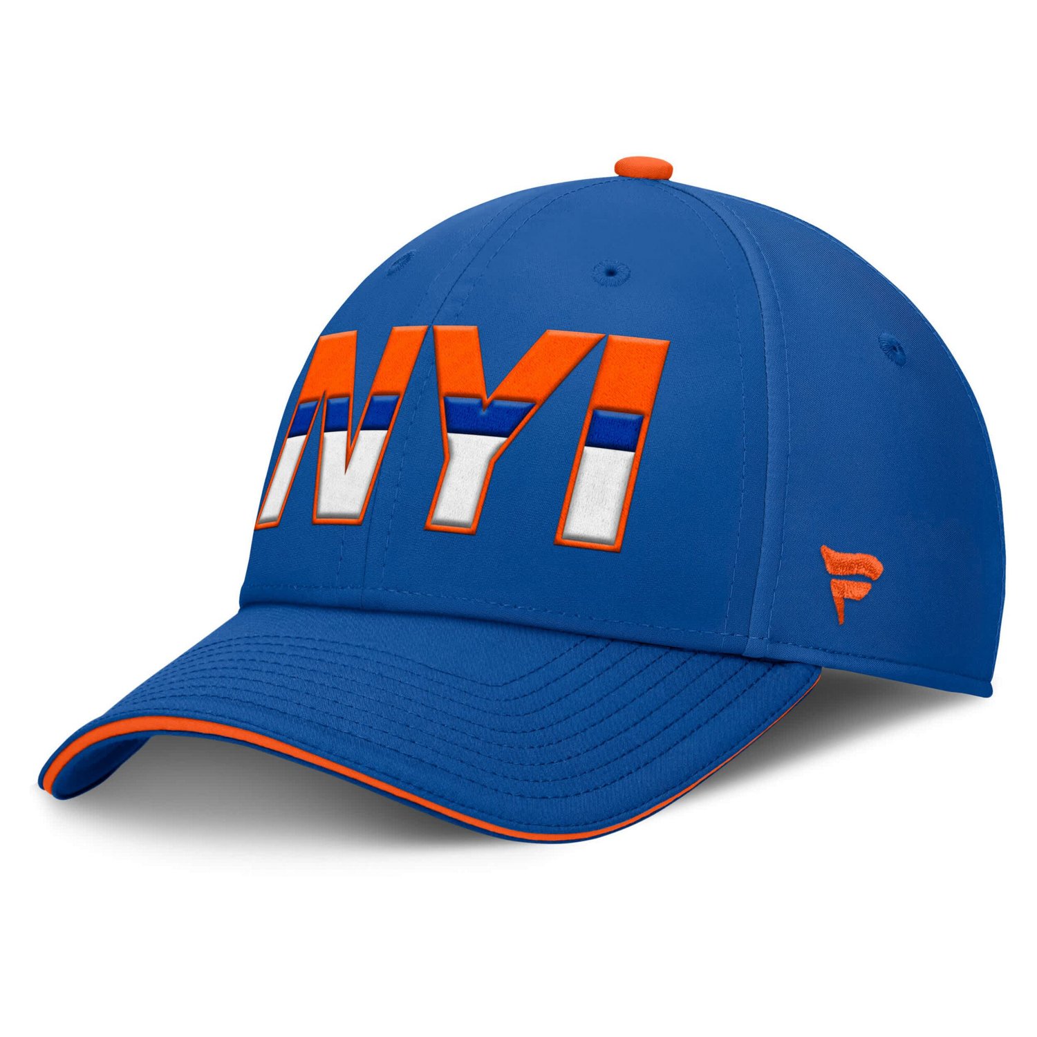 Fanatics Orange New York Islanders Authentic Pro Rink Team Code Flex Hat - view number 3