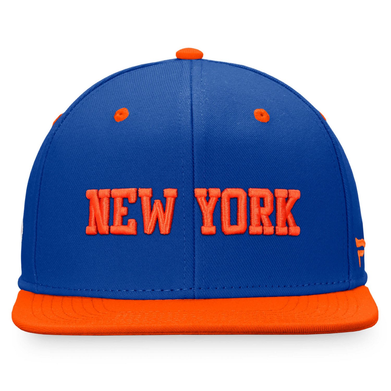 Fanatics Orange New York Islanders Heritage City Two-Tone Snapback Hat - view number 2