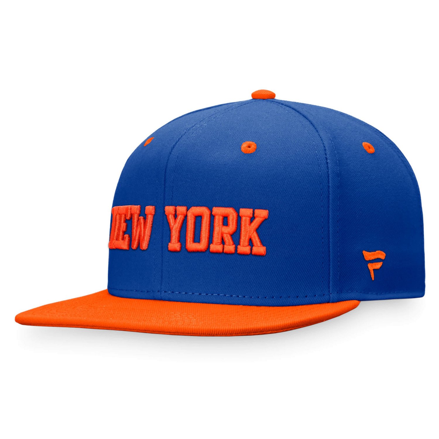 Fanatics Orange New York Islanders Heritage City Two-Tone Snapback Hat - view number 3