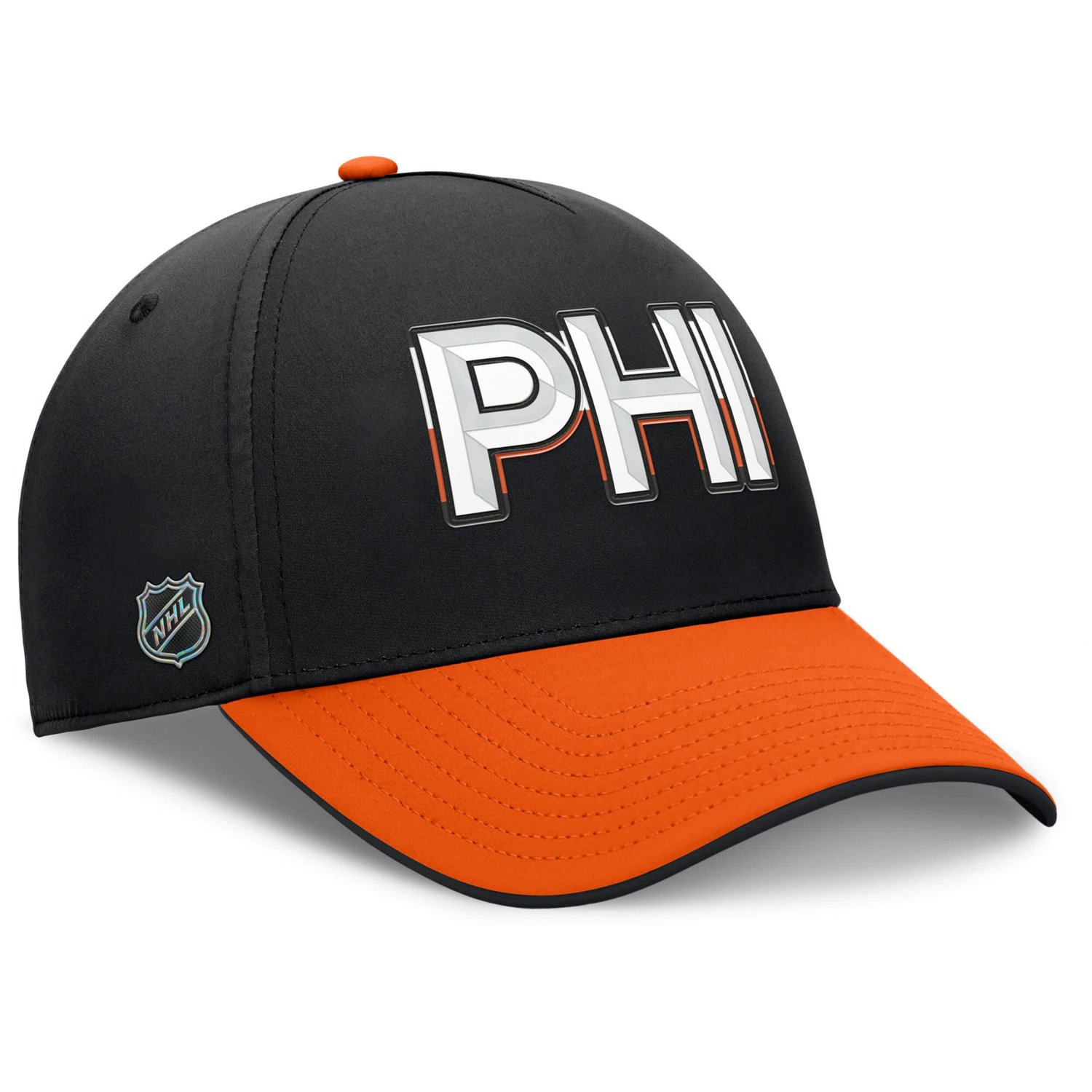 Fanatics Orange Philadelphia Flyers Authentic Pro Rink Team Code Flex Hat - view number 3