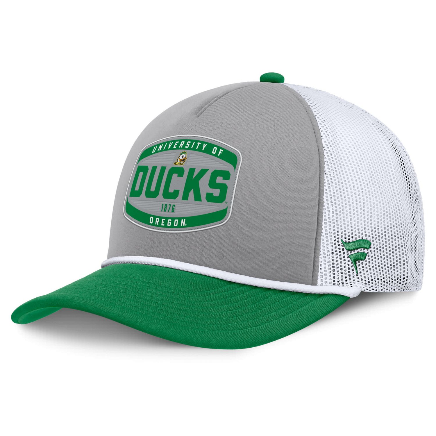 Fanatics Oregon Ducks Course Foam-Front Adjustable Trucker Hat