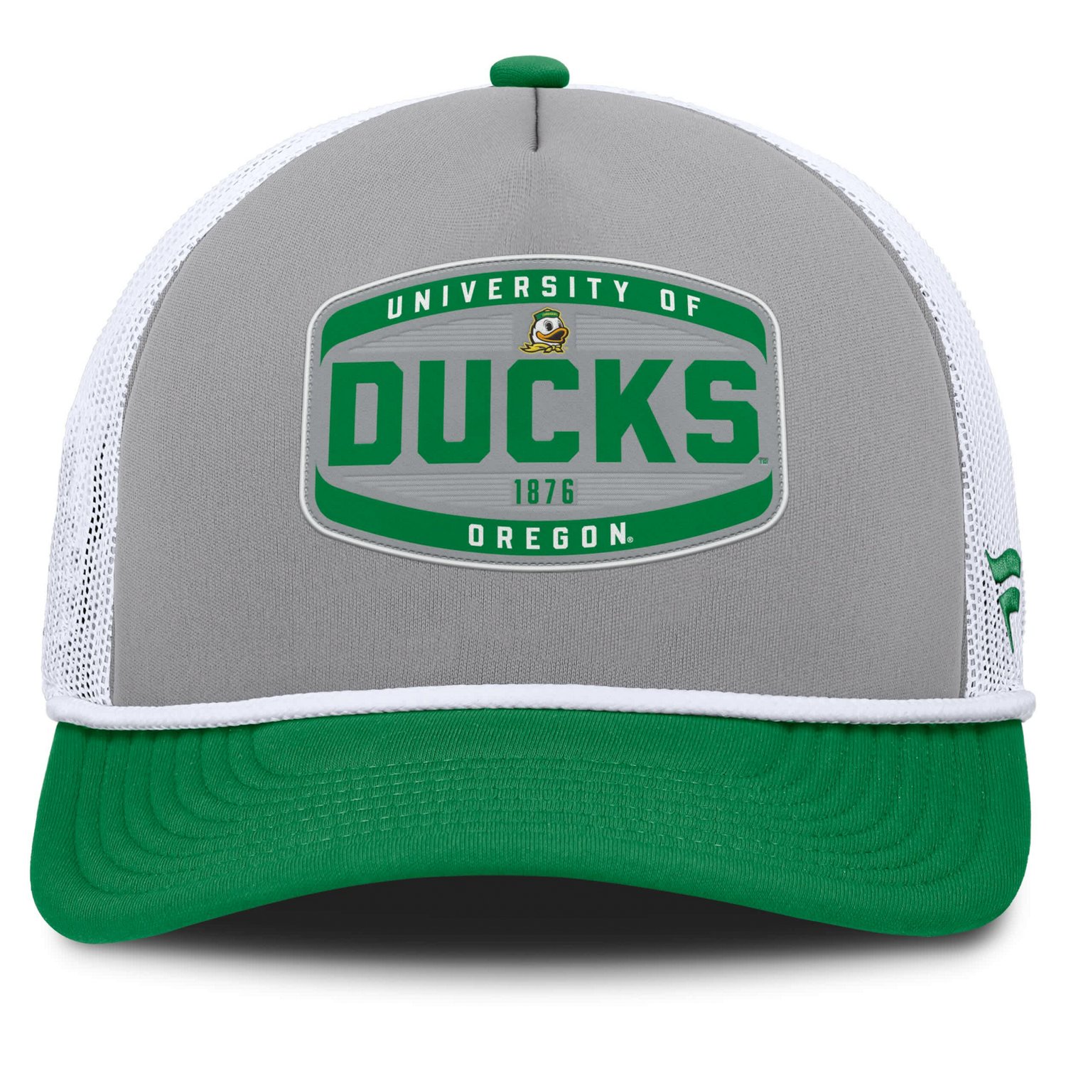 Fanatics Oregon Ducks Course Foam-Front Adjustable Trucker Hat - view number 2
