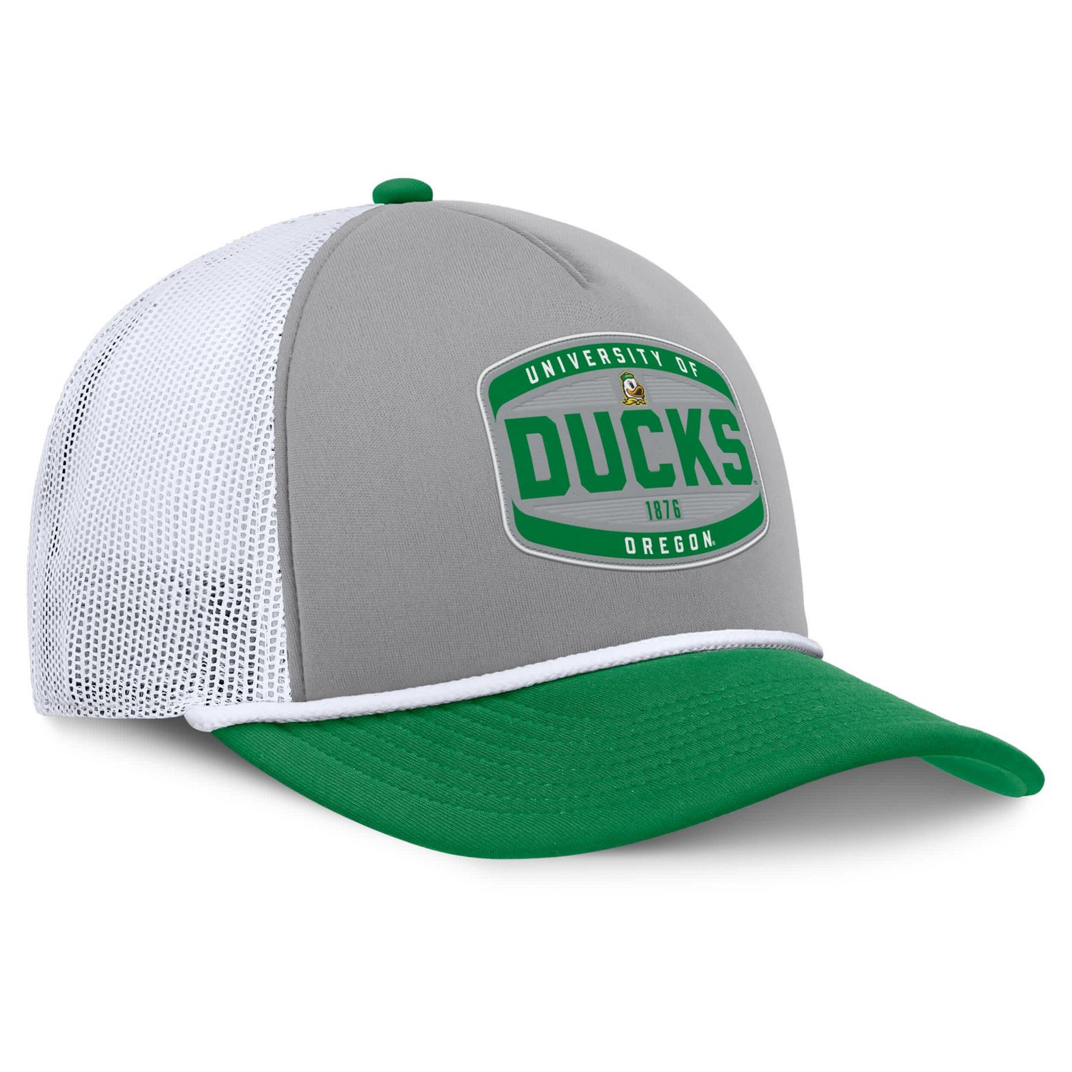 Fanatics Oregon Ducks Course Foam-Front Adjustable Trucker Hat - view number 3