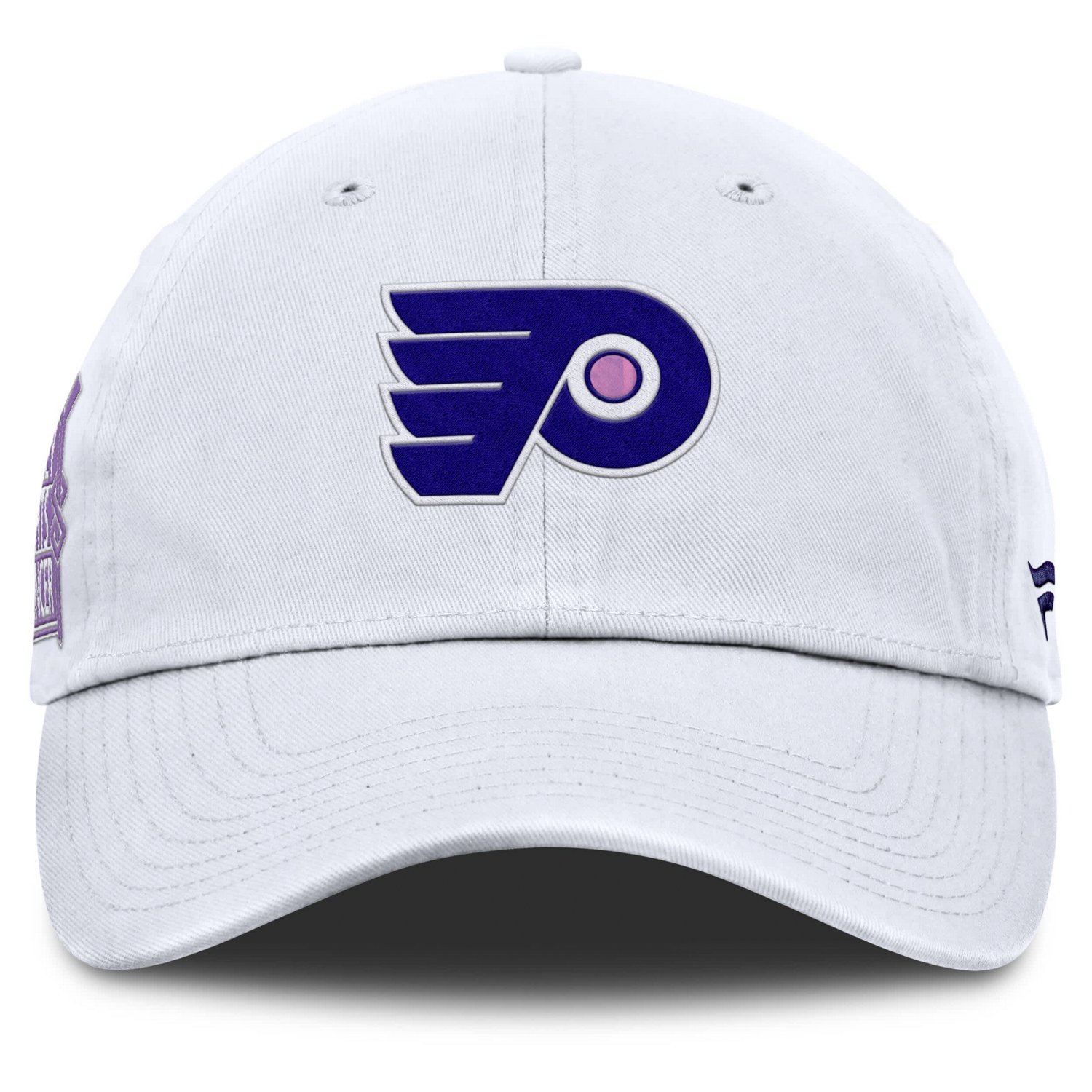 Fanatics Philadelphia Flyers Authentic Pro Hockey Fights Cancer Adjustable Hat - view number 2