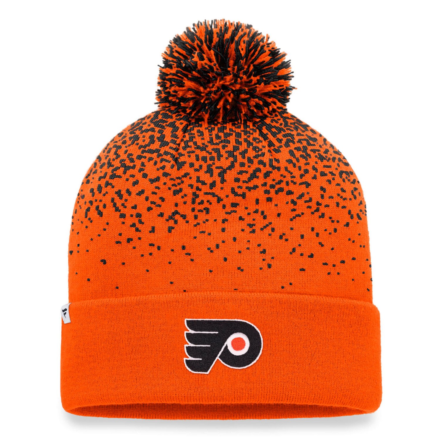 Fanatics Philadelphia Flyers Iconic Gradient Cuffed Knit Hat with Pom                                                            - view number 2