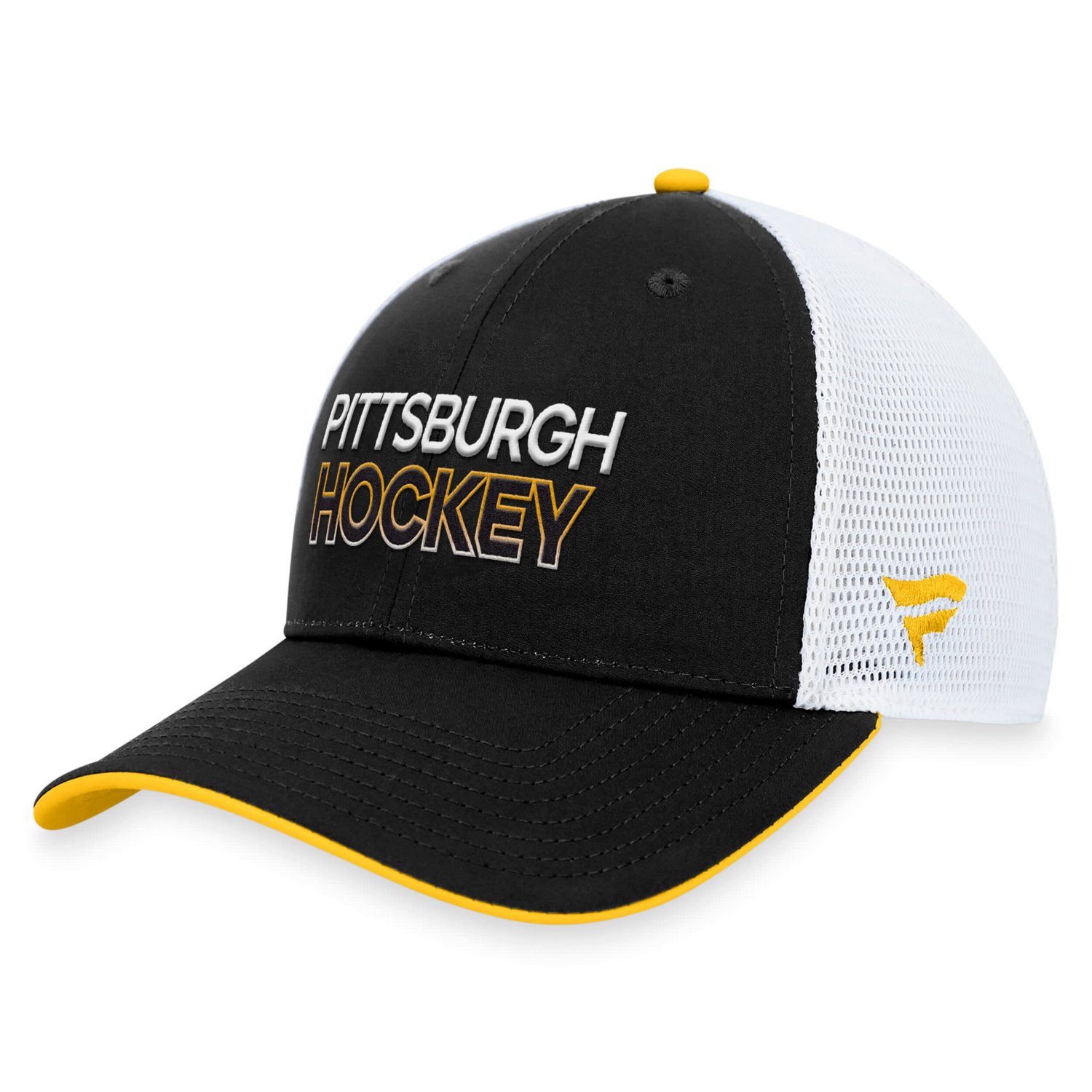 Fanatics Pittsburgh Penguins Authentic Pro Alternate Jersey Trucker Adjustable Hat - view number 3