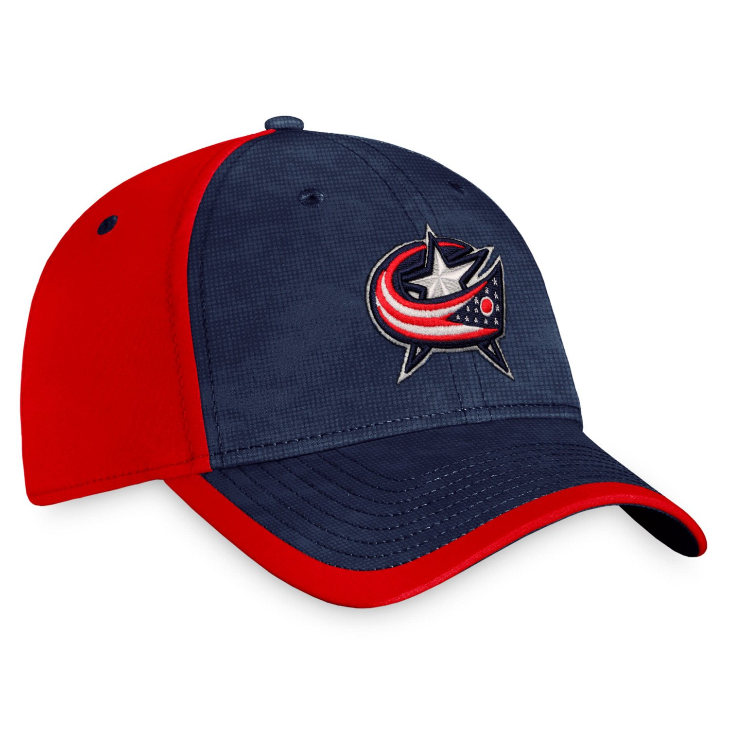 Fanatics /Red Columbus Blue Jackets Authentic Pro Rink Camo Flex Hat                                                             - view number 3
