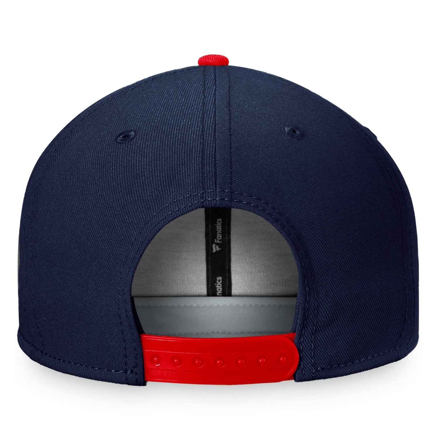 Fanatics /Red Columbus Blue Jackets Iconic Color Blocked Snapback Hat                                                            - view number 4