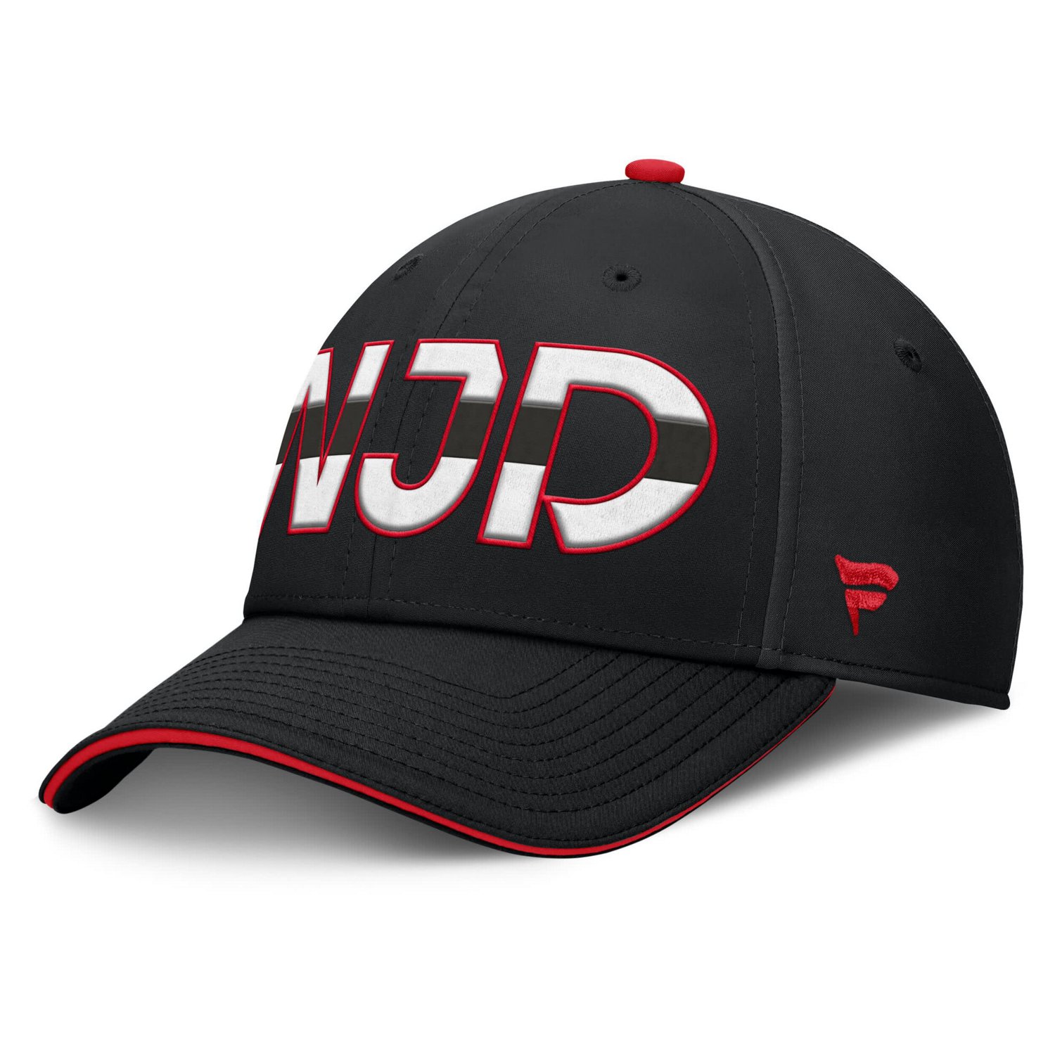Fanatics Red New Jersey Devils Authentic Pro Rink Team Code Flex Hat - view number 3