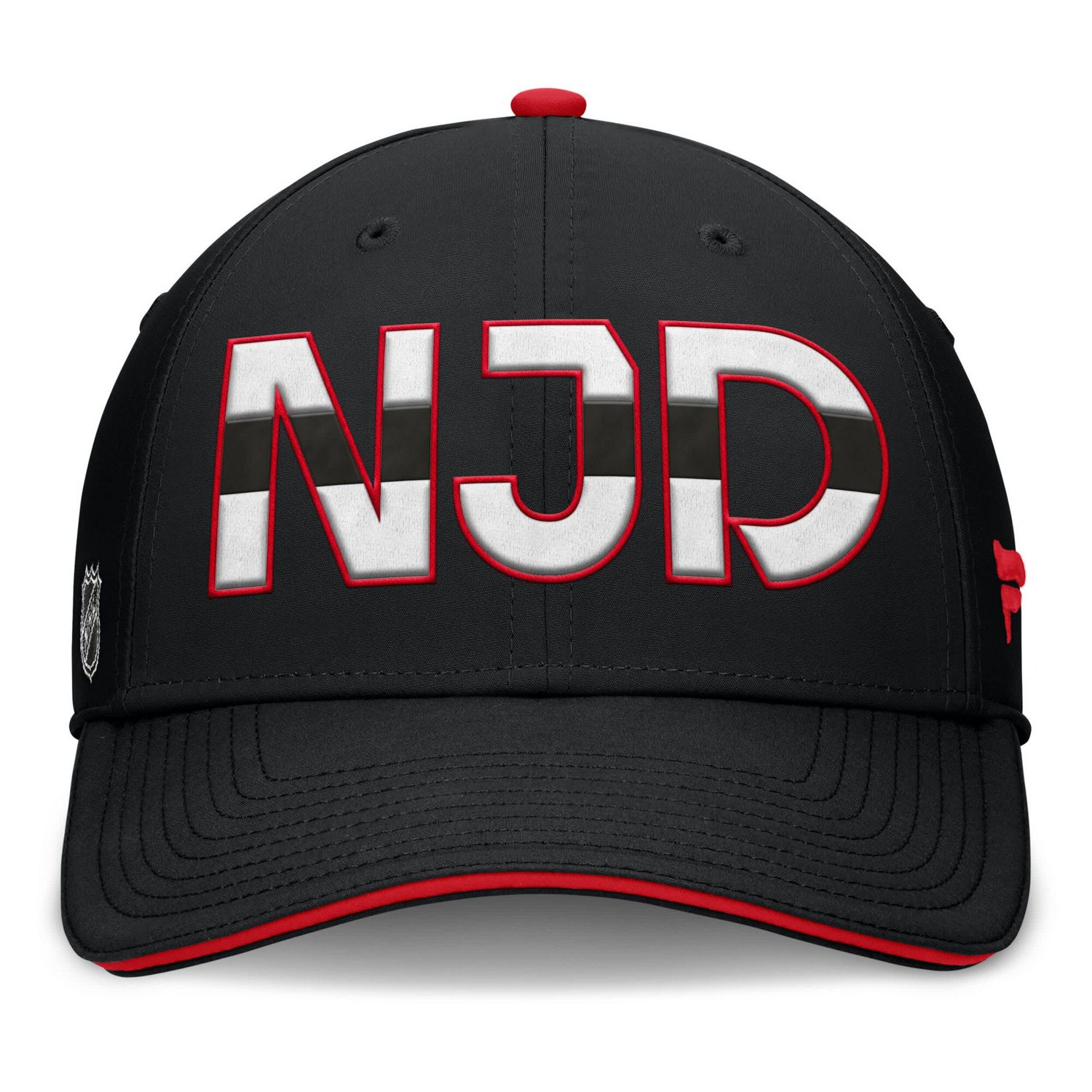 Fanatics Red New Jersey Devils Authentic Pro Rink Team Code Flex Hat - view number 2