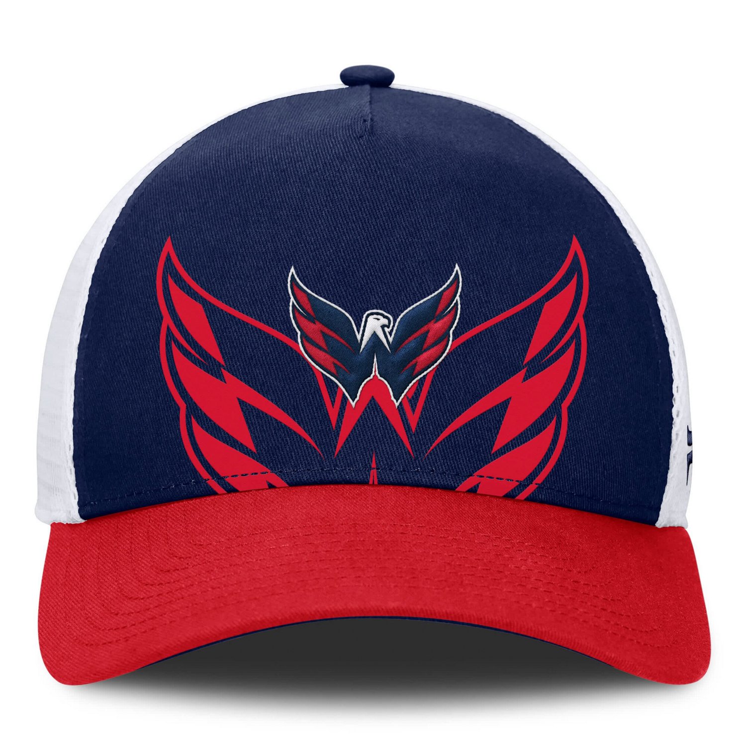 Fanatics Red Washington Capitals Authentic Pro A-Frame Rink Adjustable Hat
