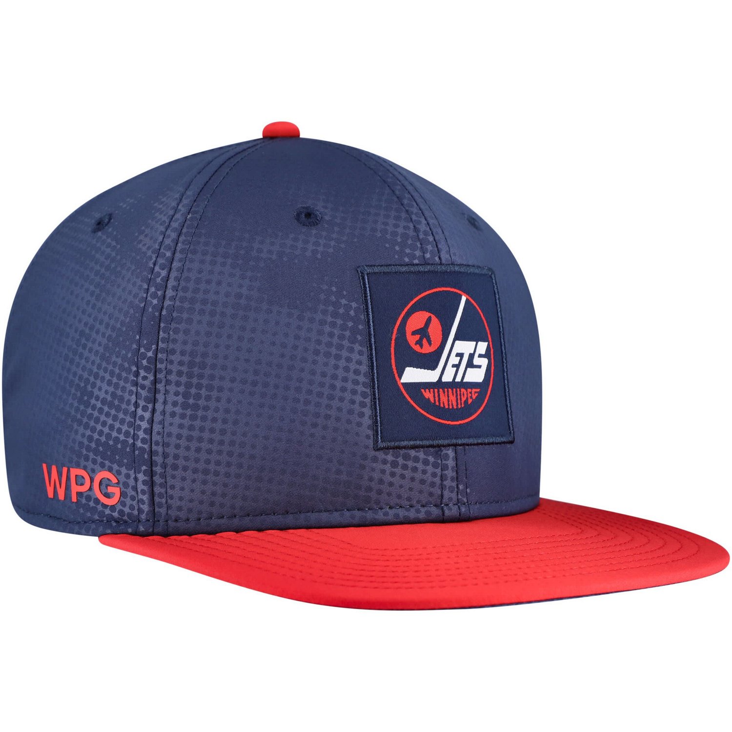 Fanatics Red Winnipeg Jets Authentic Pro Rink Snapback Hat - view number 1