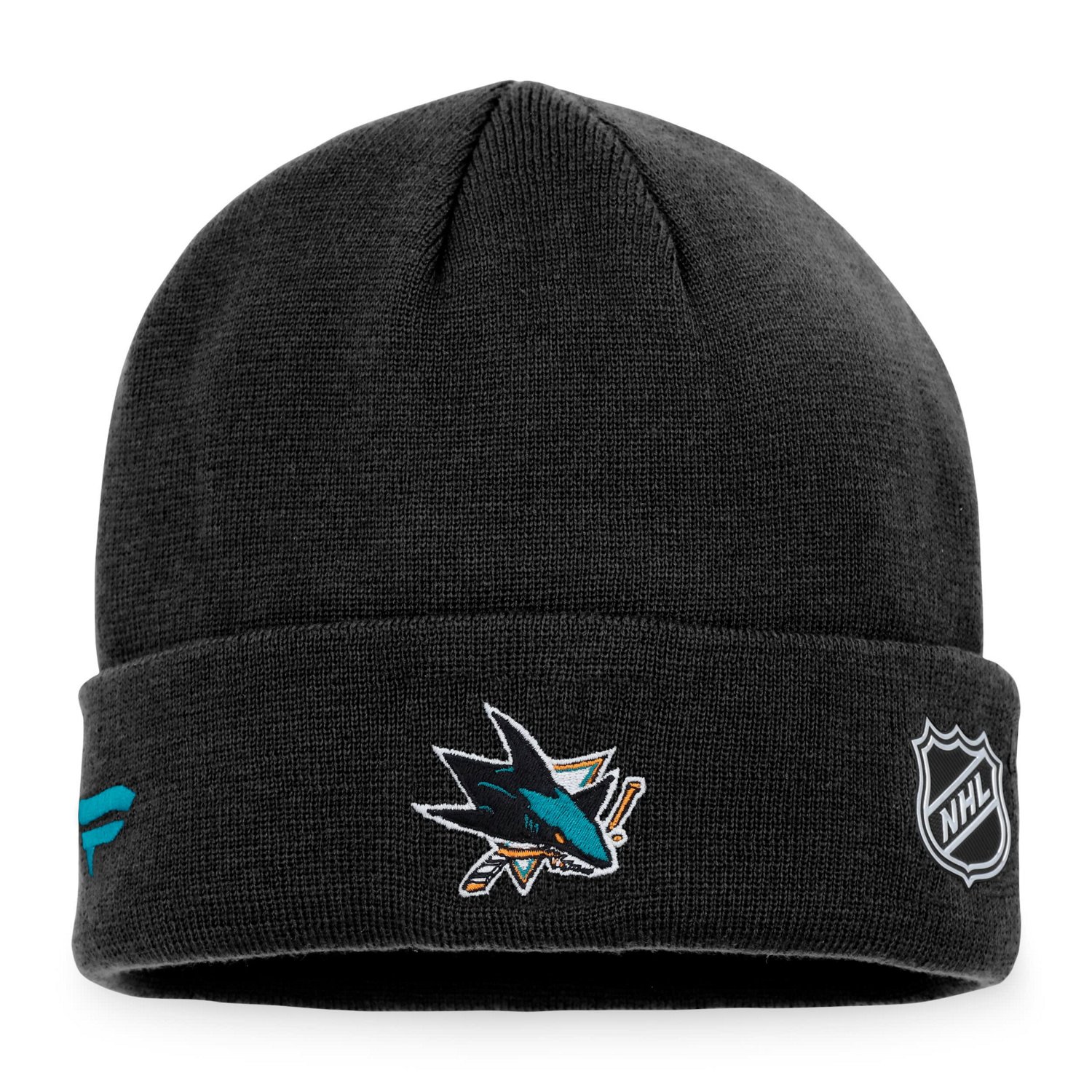 Fanatics San Jose Sharks Authentic Pro Rink Cuffed Knit Hat - view number 2