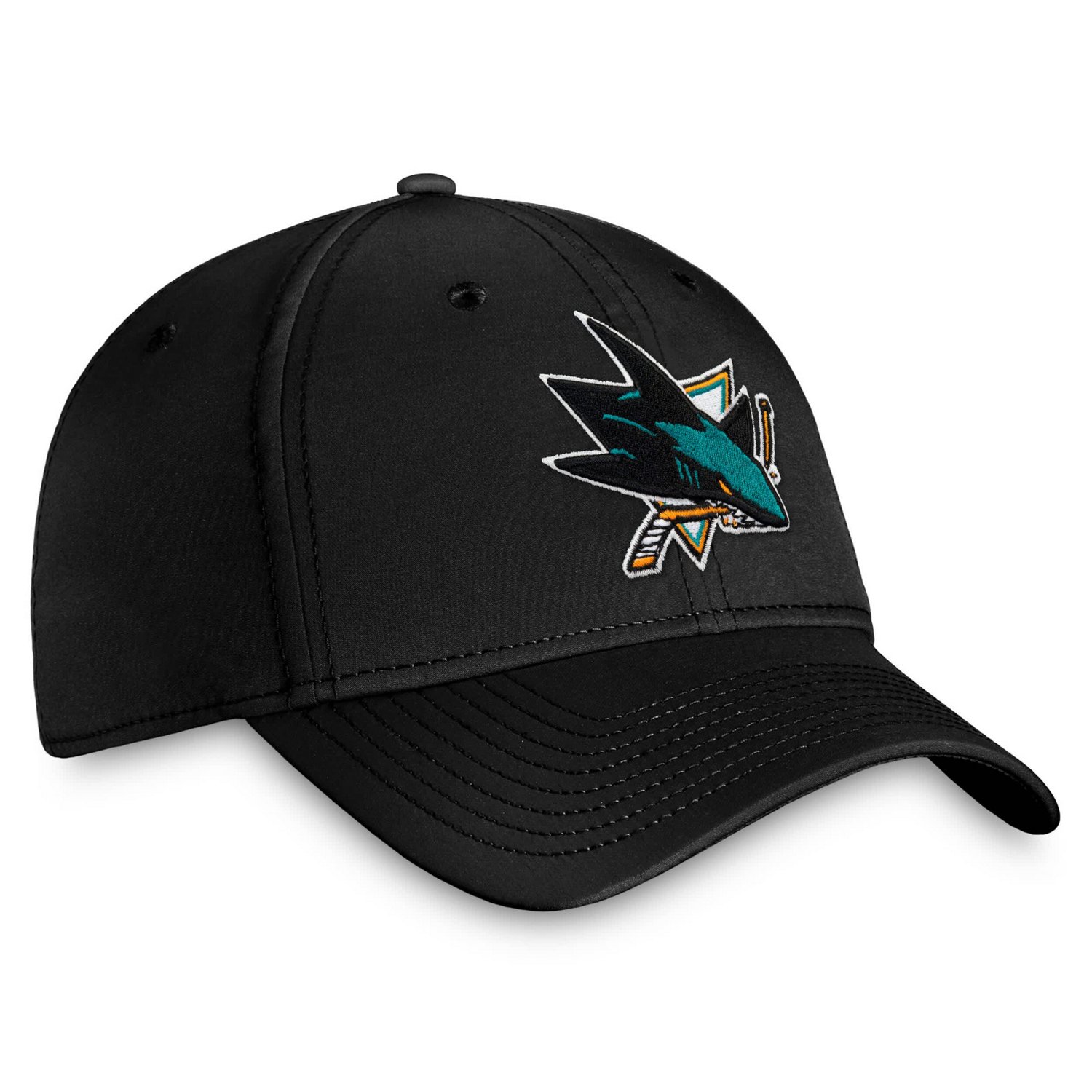 Fanatics San Jose Sharks Core Primary Logo Flex Hat                                                                              - view number 3