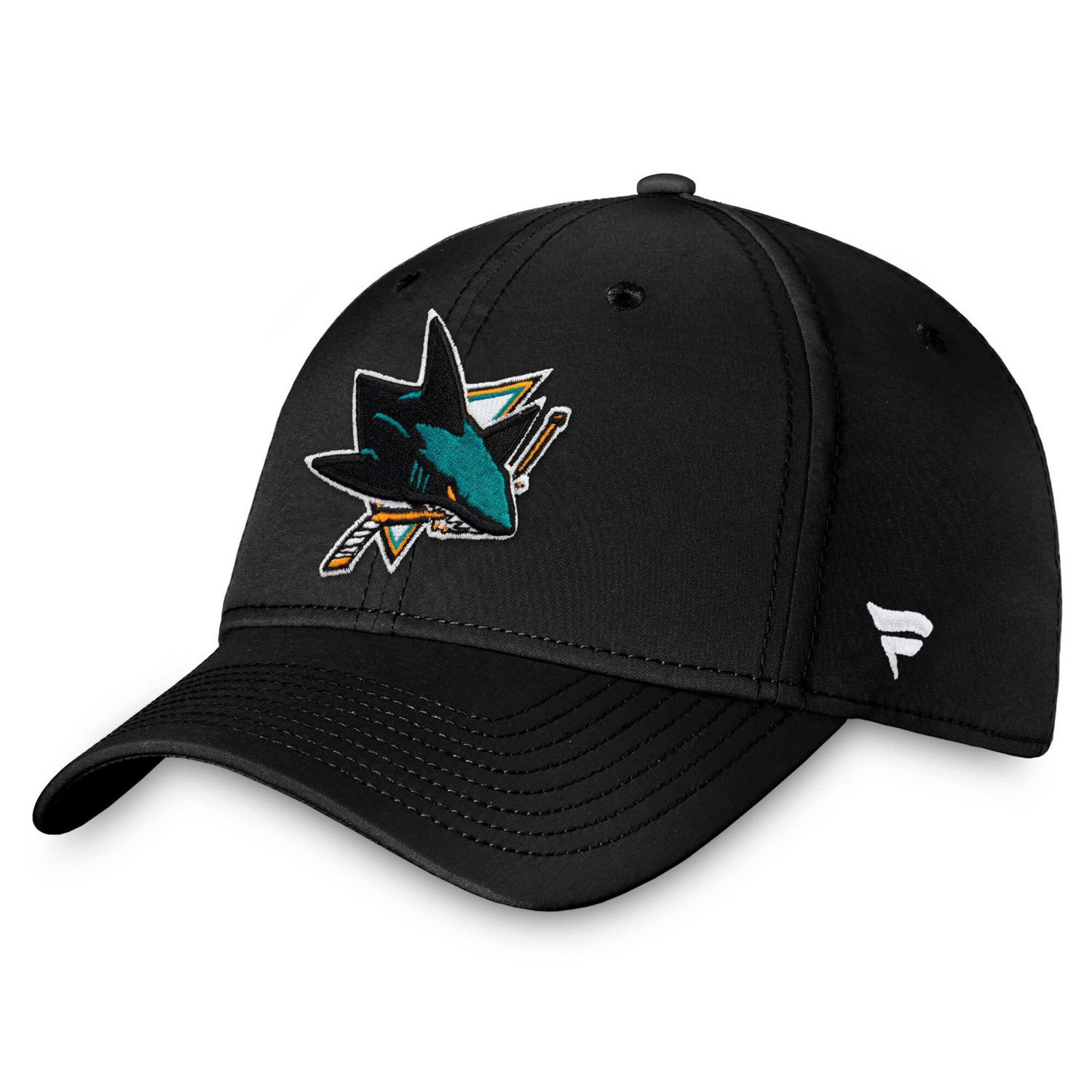 Fanatics San Jose Sharks Core Primary Logo Flex Hat