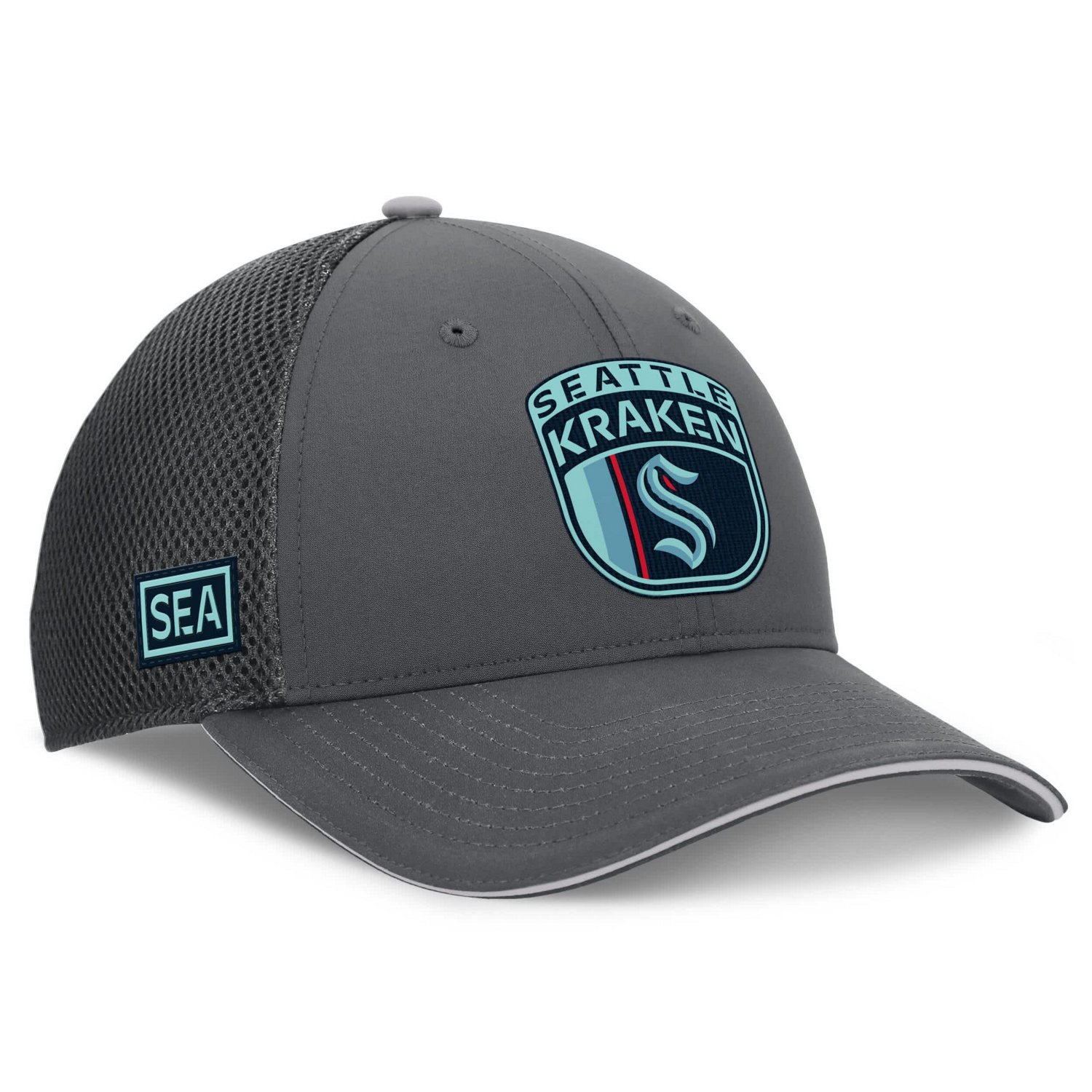 Fanatics Seattle Kraken Authentic Pro Home Ice Trucker Adjustable Hat
