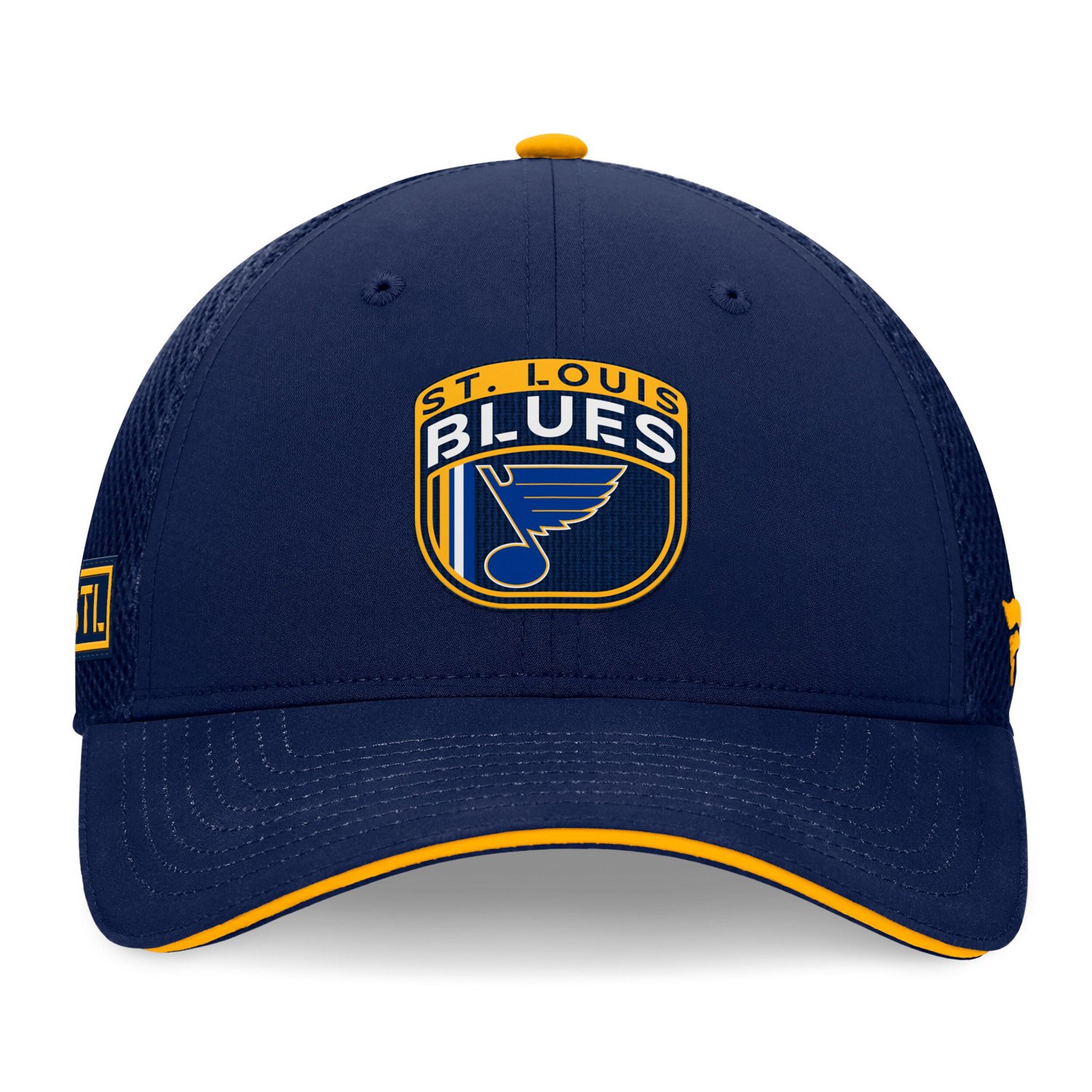 Fanatics St Louis Blues 2024 NHL Draft On Stage Trucker Adjustable Hat - view number 2