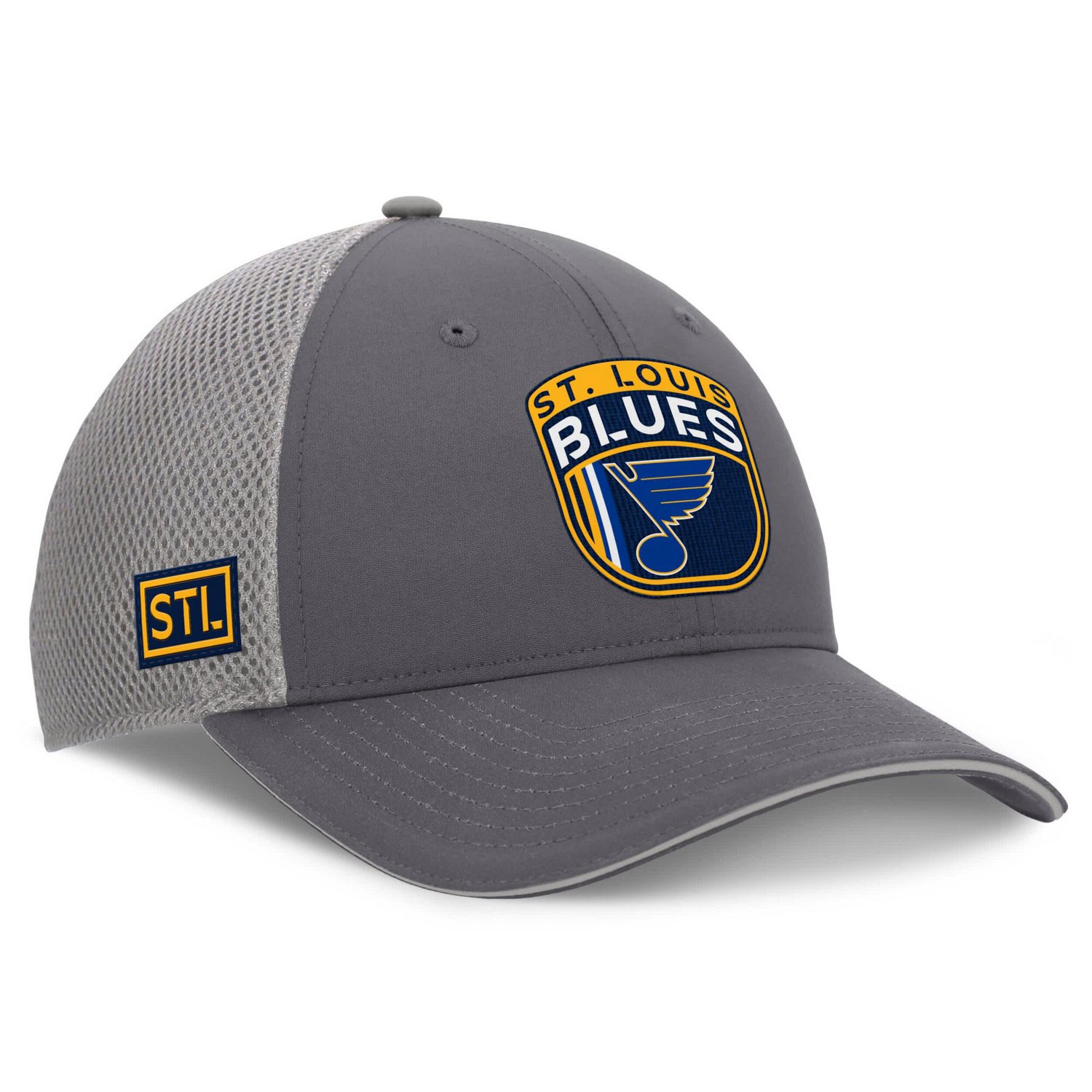 Fanatics St Louis Blues Authentic Pro Home Ice Trucker Adjustable Hat