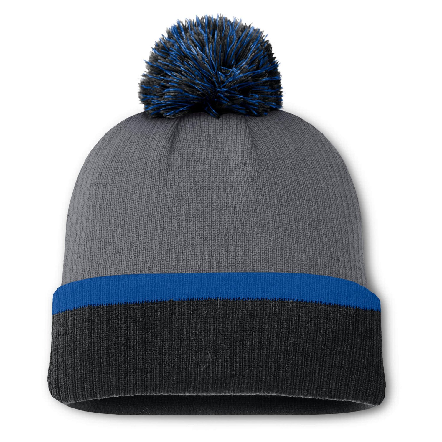 Fanatics St Louis Blues Cuffed Knit Hat with Pom                                                                                 - view number 2
