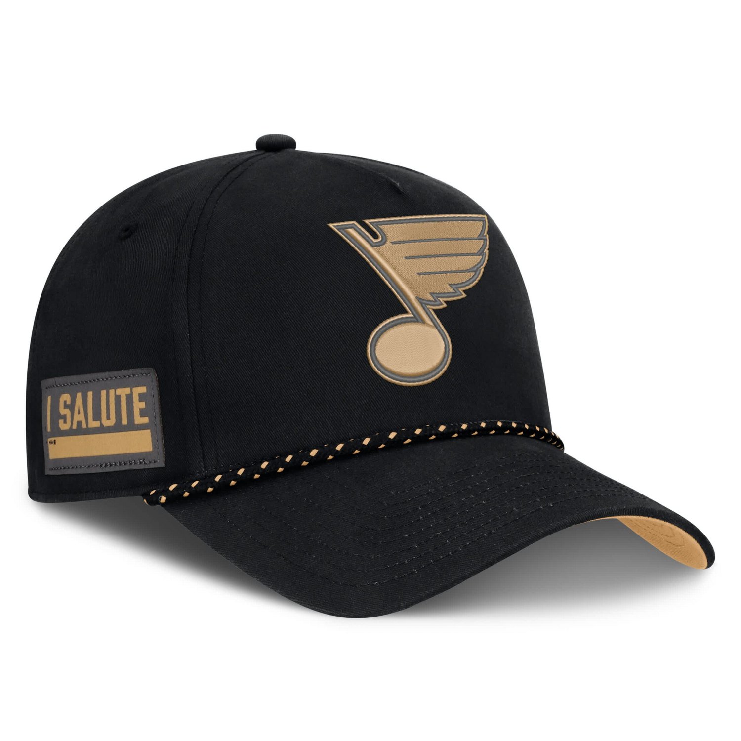 Fanatics St Louis Blues Military Appreciation Authentic Pro A-Frame Adjustable Hat - view number 1