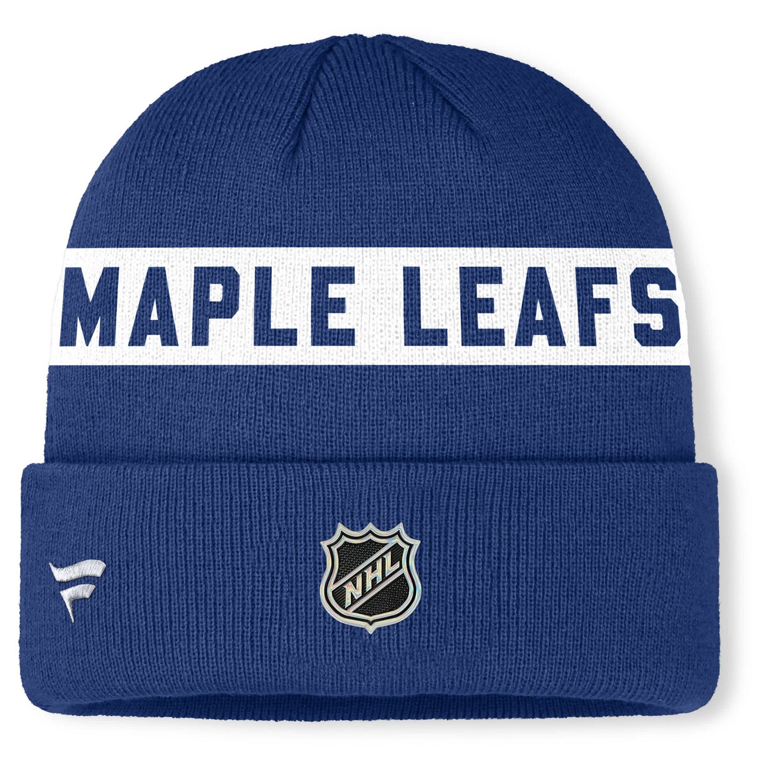 Fanatics Toronto Maple Leafs Authentic Pro Rink Cuffed Knit Hat - view number 2