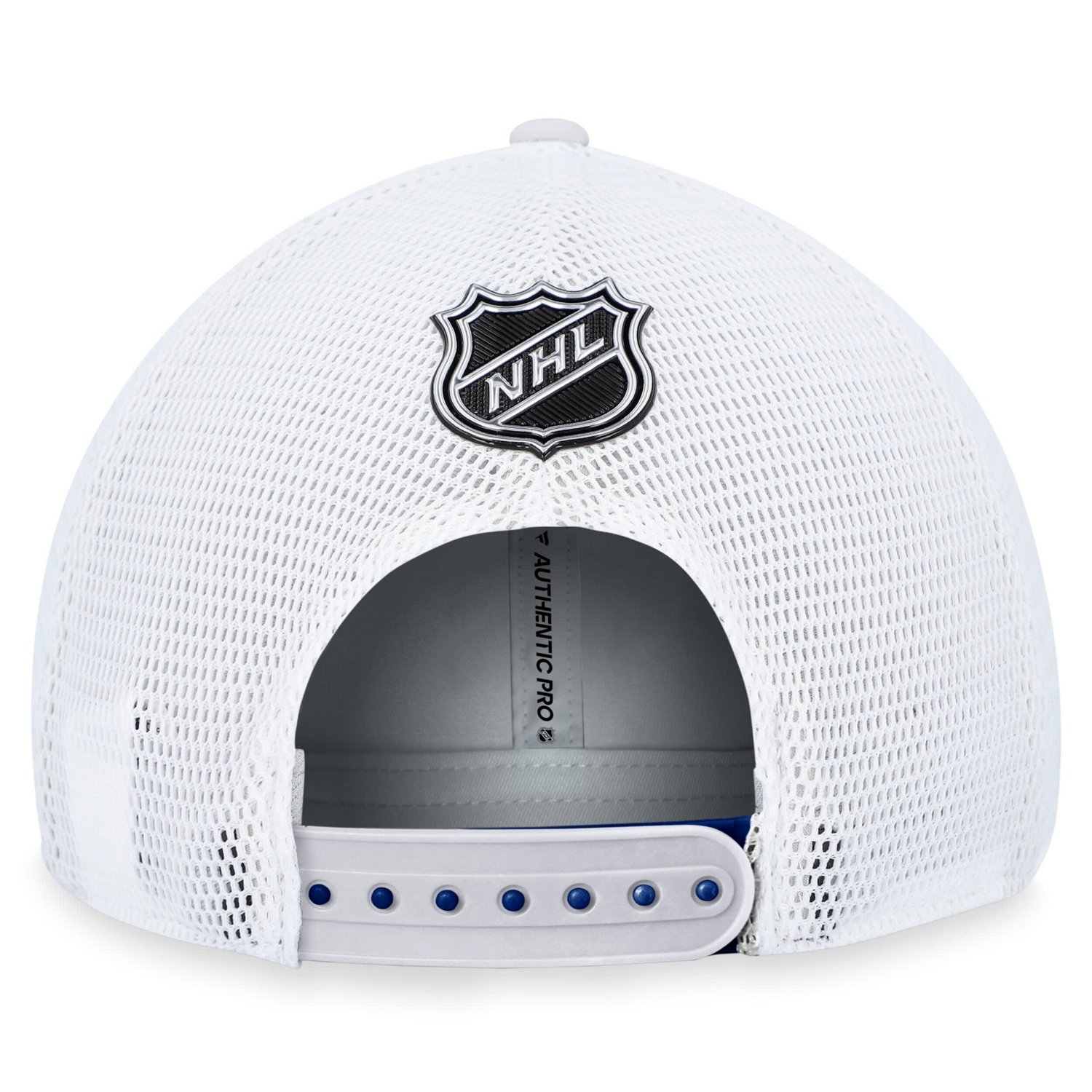 Fanatics Toronto Maple Leafs Authentic Pro Rink Trucker Adjustable Hat - view number 4