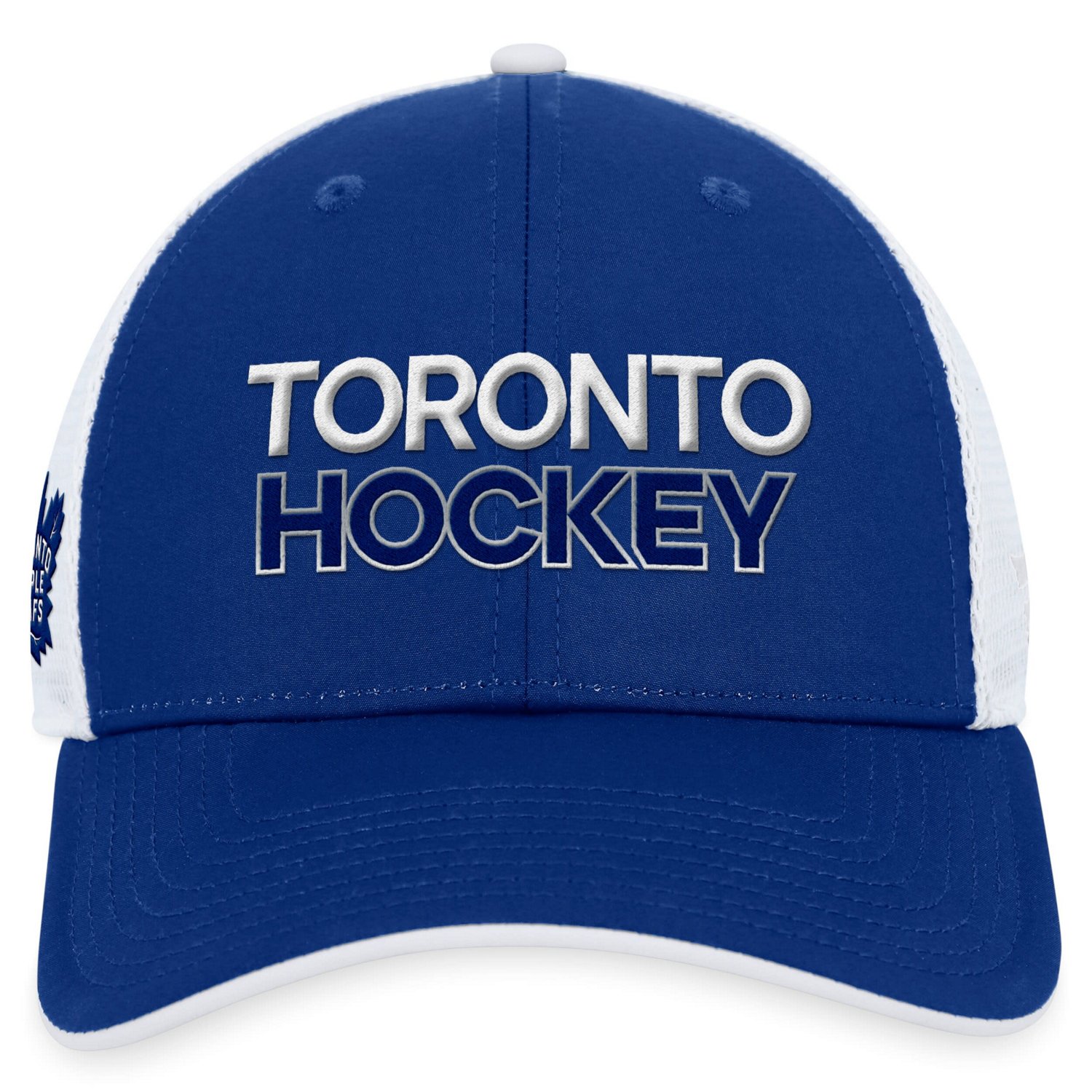 Fanatics Toronto Maple Leafs Authentic Pro Rink Trucker Adjustable Hat - view number 2