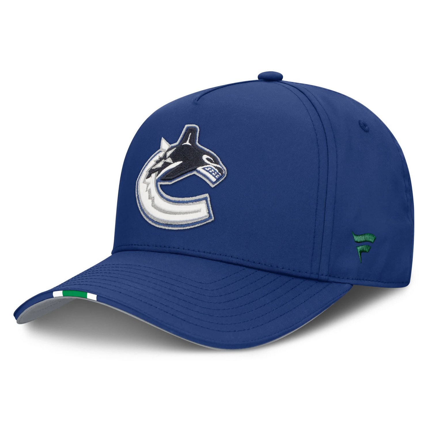 Fanatics Vancouver Canucks 2025 NHL Draft Authentic Pro On-Stage Podium A-Frame Adjustable Hat - view number 3