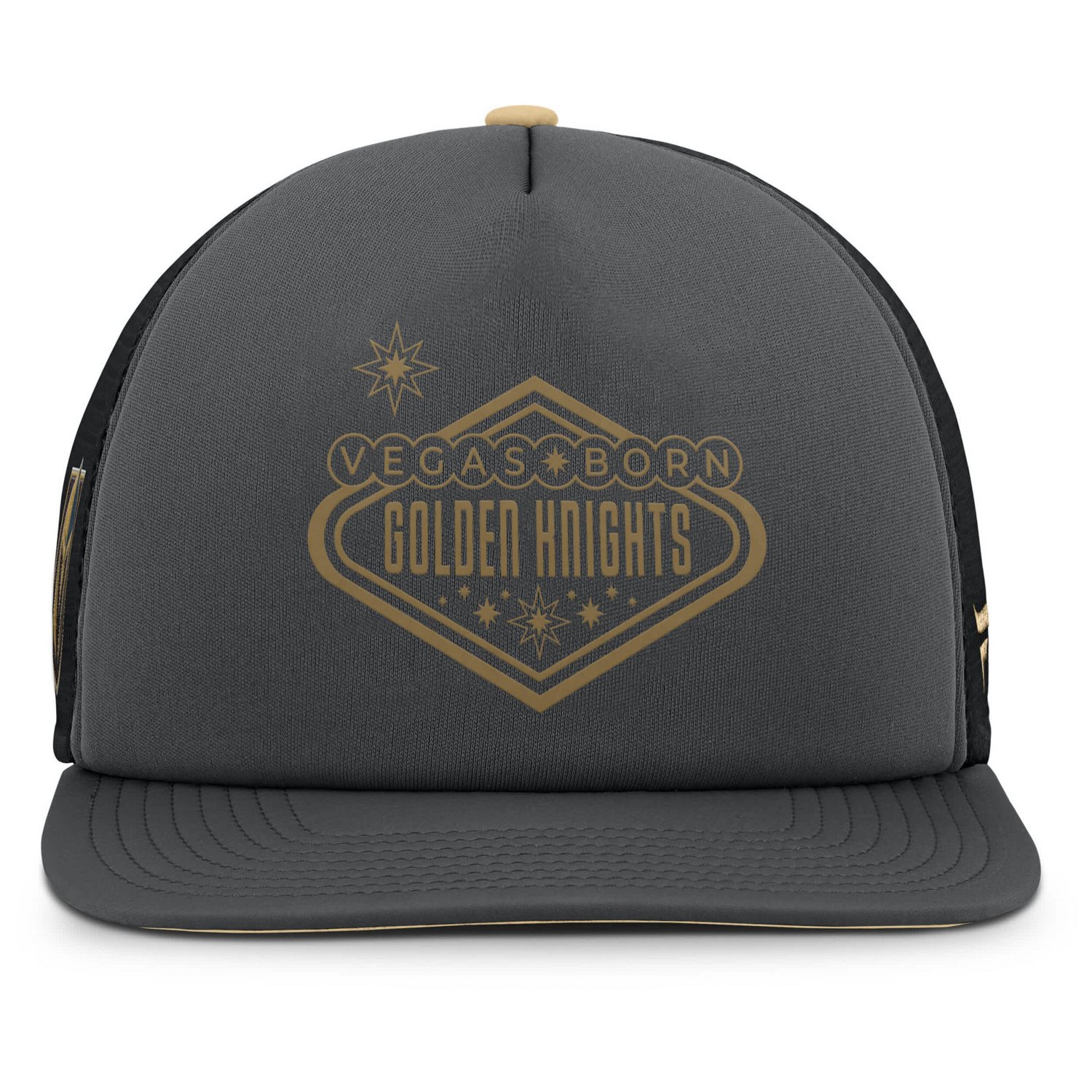 Fanatics Vegas en Knights Authentic Pro Hometown Rink Foam Trucker Snapback Hat - view number 2