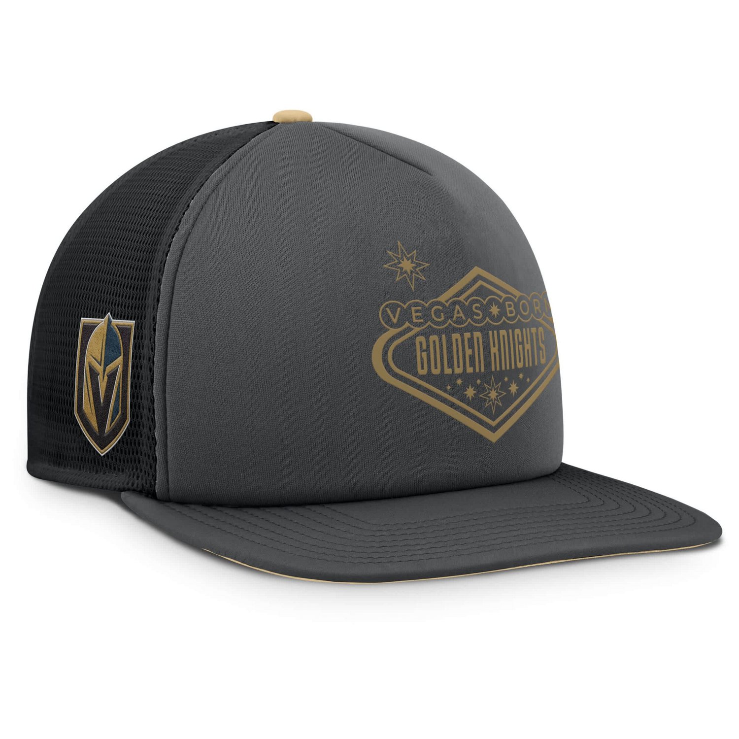 Fanatics Vegas en Knights Authentic Pro Hometown Rink Foam Trucker Snapback Hat - view number 3
