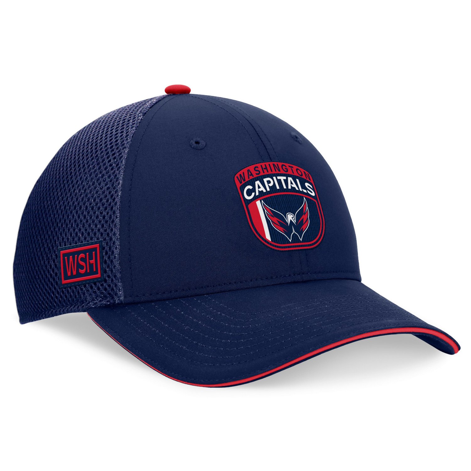 Fanatics Washington Capitals 2024 NHL Draft On Stage Trucker Adjustable Hat                                                      - view number 1
