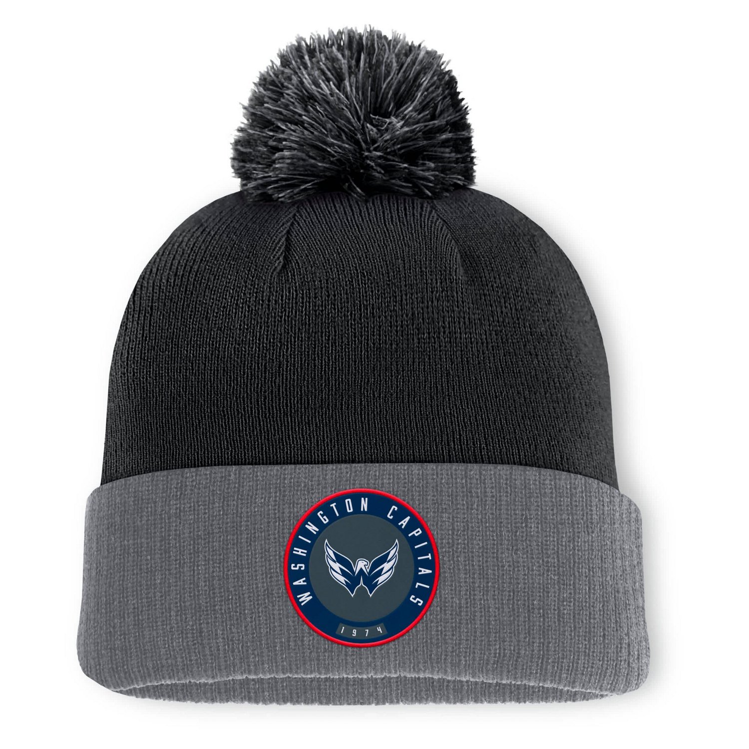 Fanatics Washington Capitals Cuffed Knit Hat with Pom