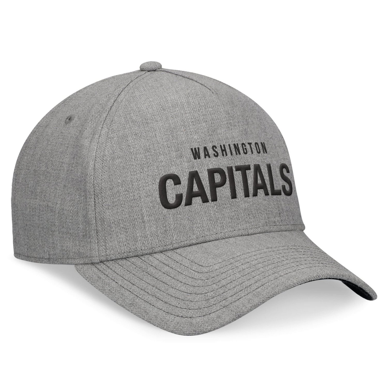 Fanatics Washington Capitals Elements A-Frame Leather Strapback Hat