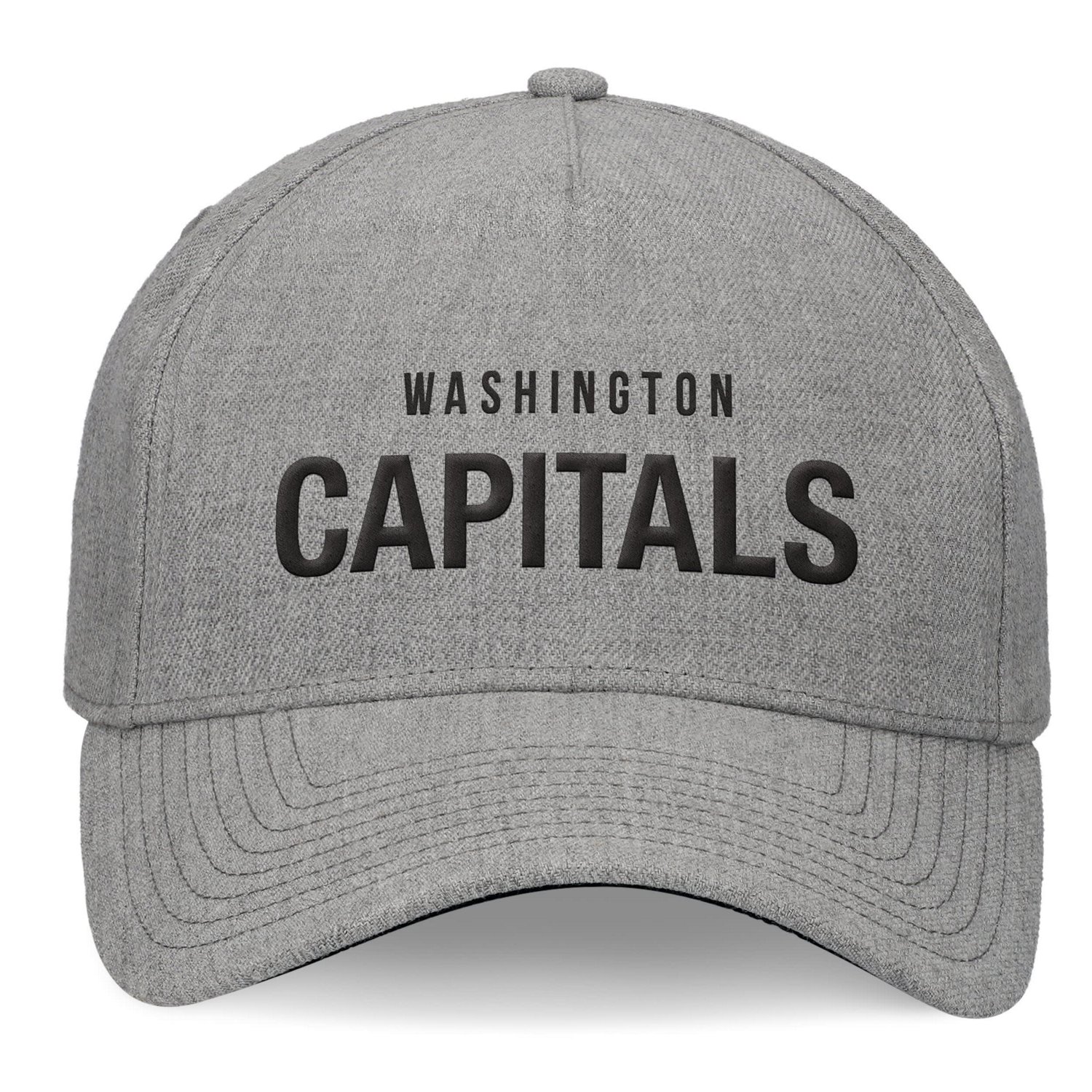Fanatics Washington Capitals Elements A-Frame Leather Strapback Hat