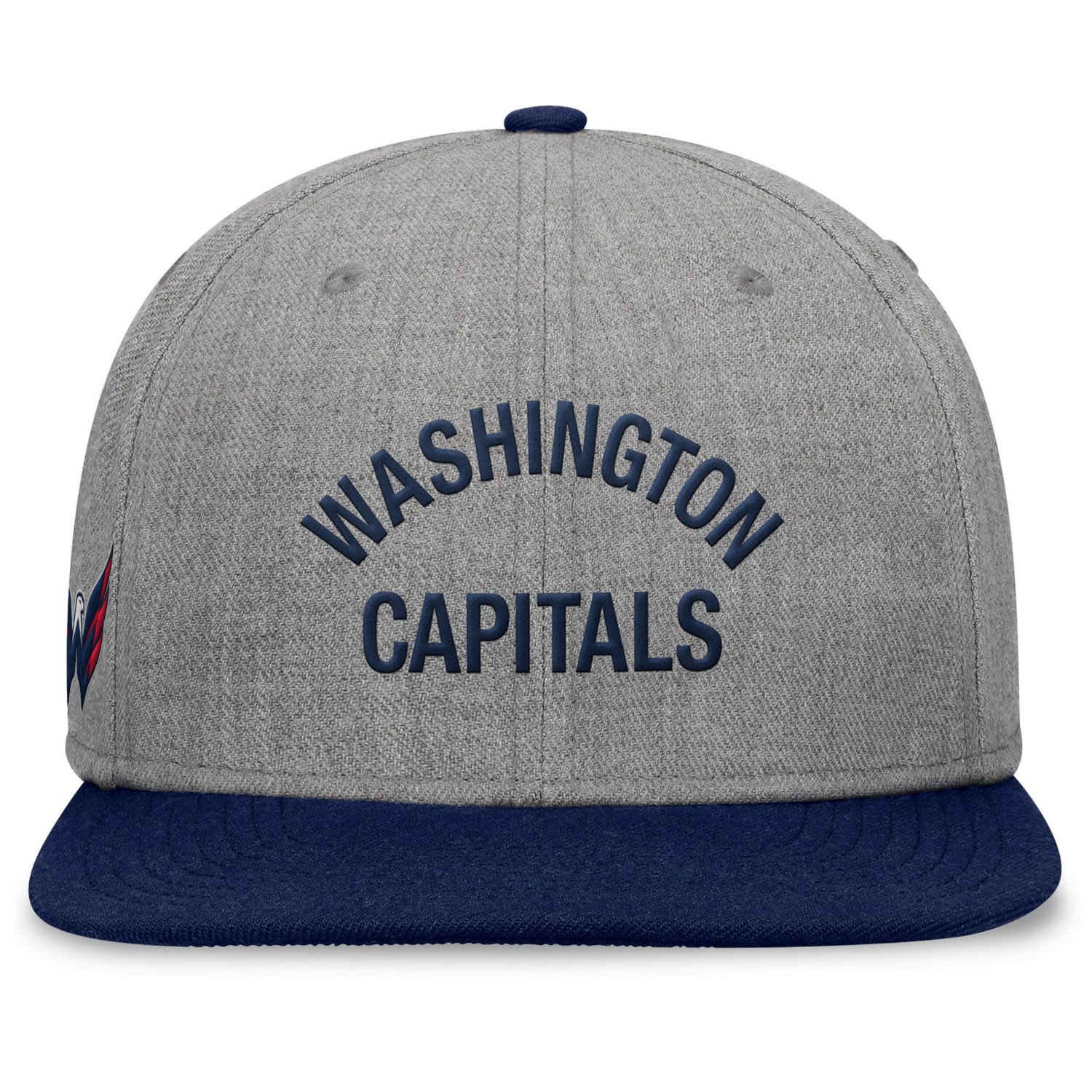 Fanatics Washington Capitals Elements Flat Brim Leather Strapback Hat - view number 2