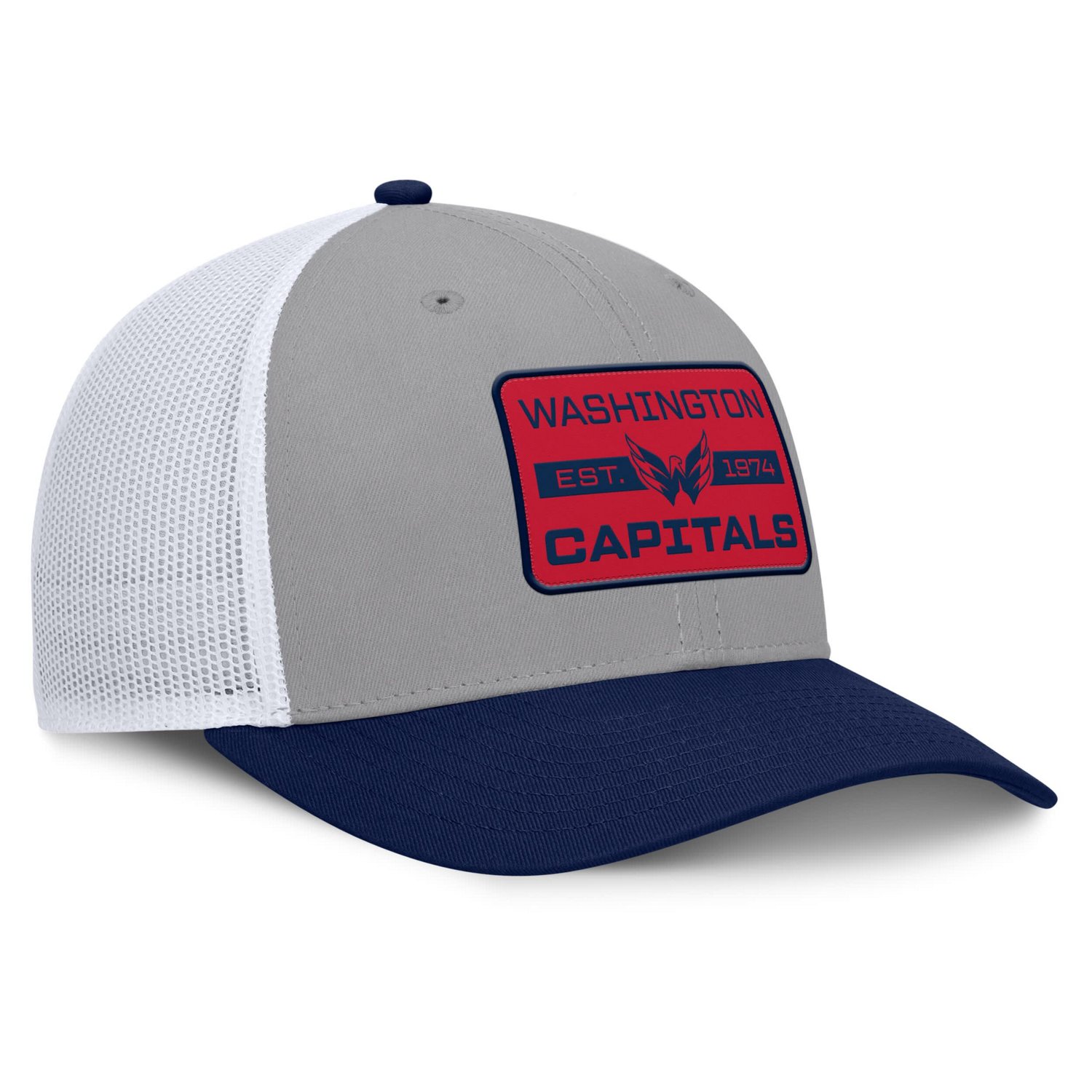 Fanatics Washington Capitals Fundamental Adapt Trucker Adjustable Hat - view number 3