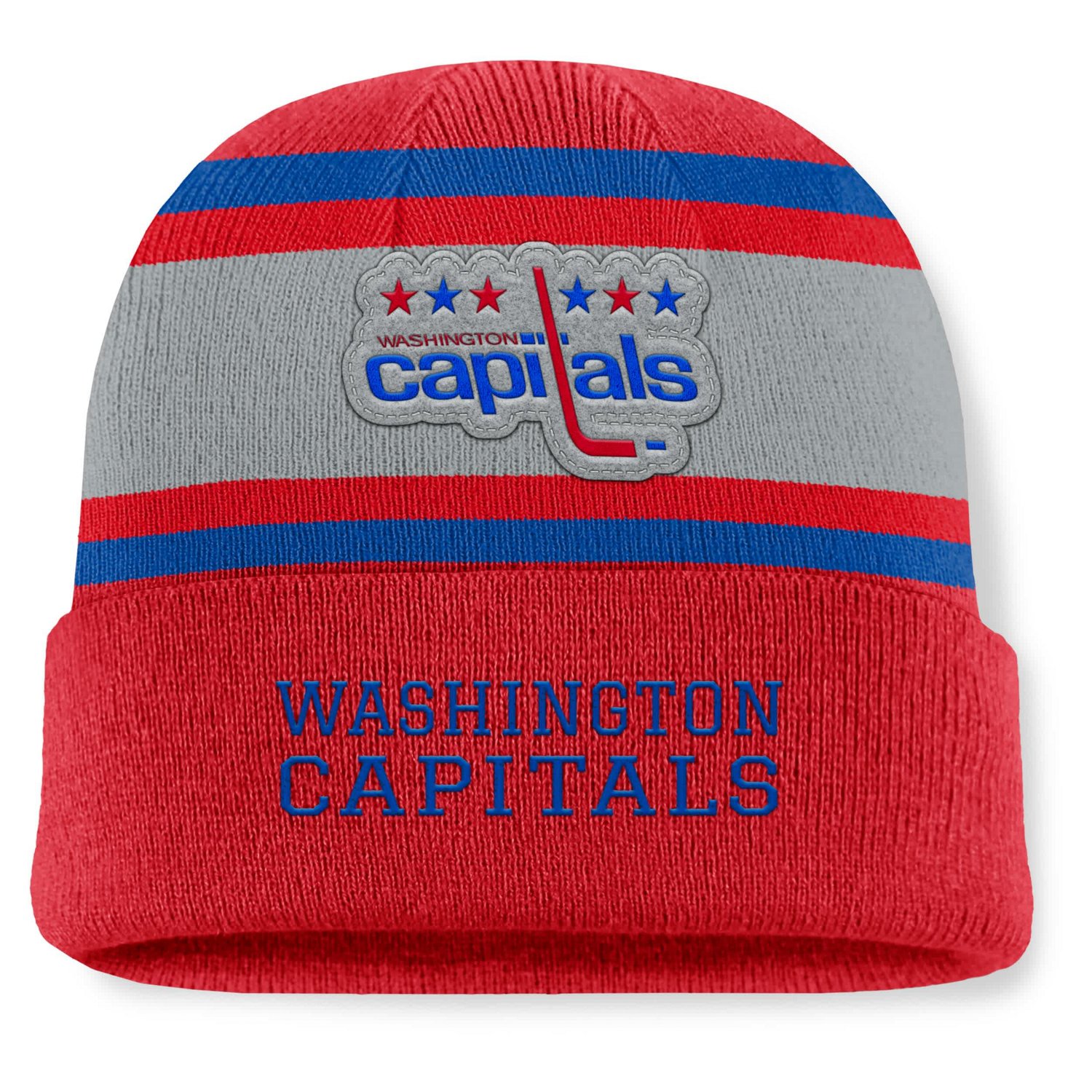Fanatics Washington Capitals Heritage Varsity Cuffed Knit Hat