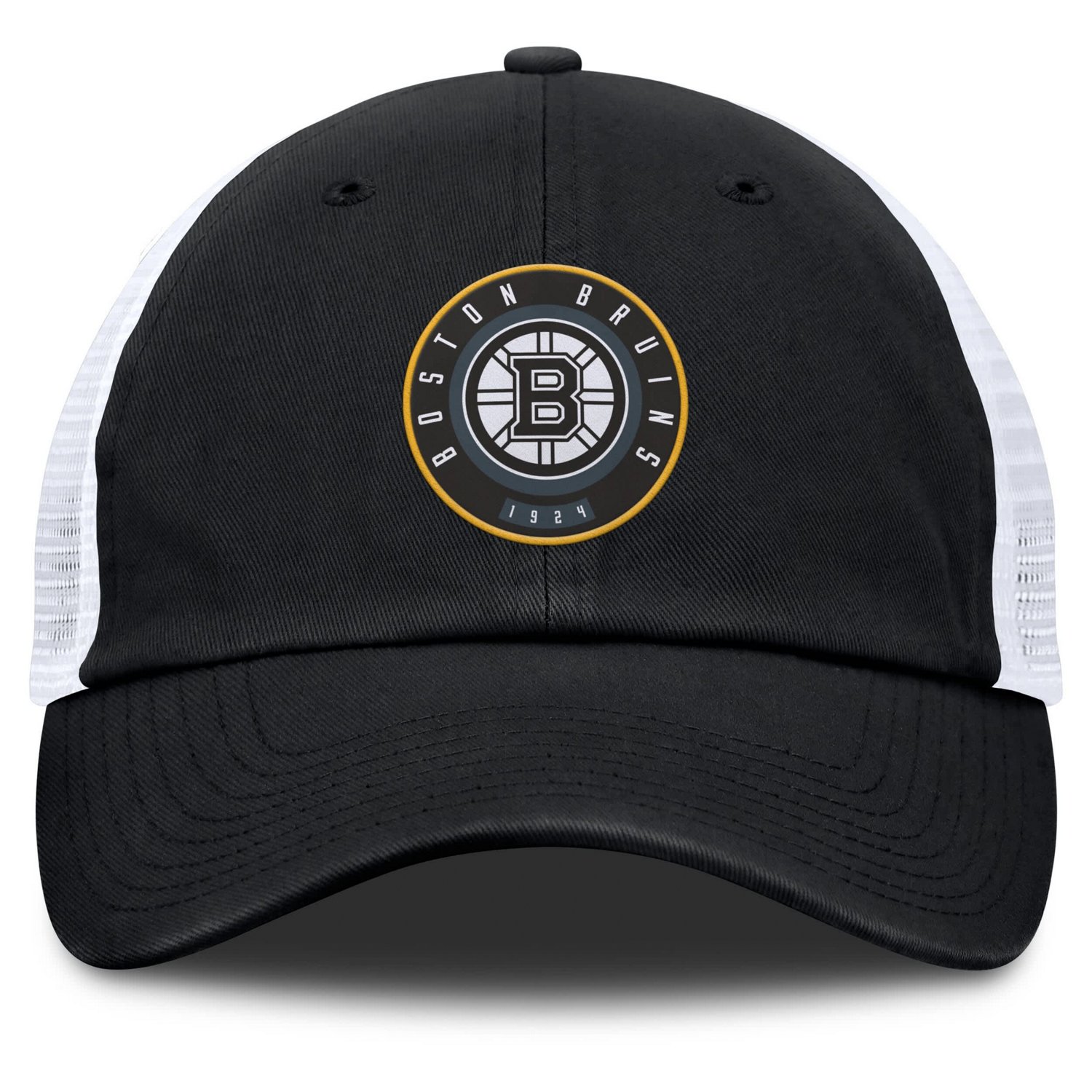 Fanatics White Boston Bruins Averie Trucker Adjustable Hat - view number 2