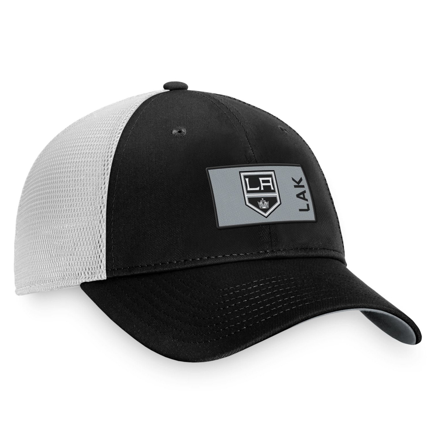 Fanatics /White Los Angeles Kings Authentic Pro Rink Trucker Snapback Hat                                                        - view number 3
