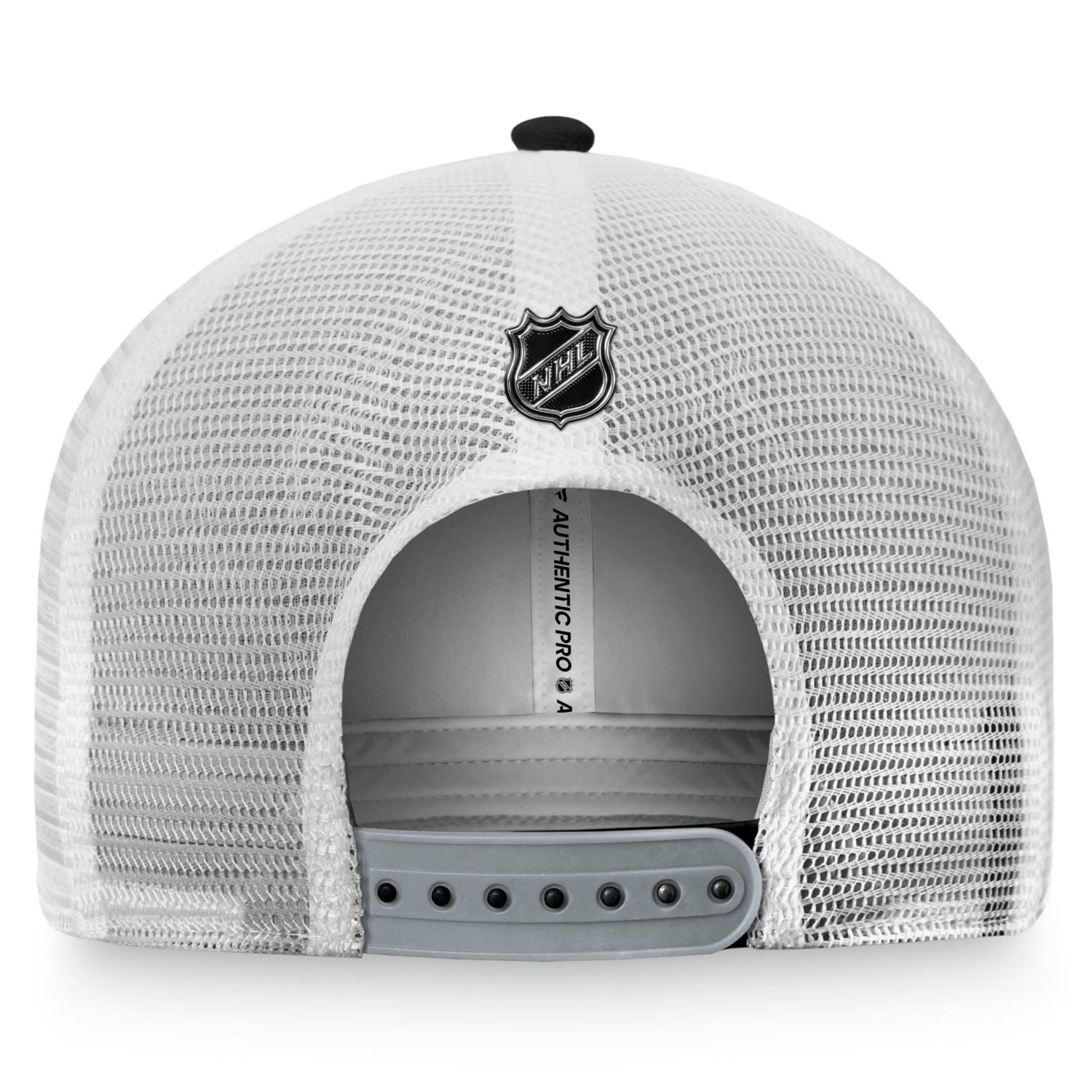 Fanatics /White Los Angeles Kings Authentic Pro Rink Trucker Snapback Hat                                                        - view number 4