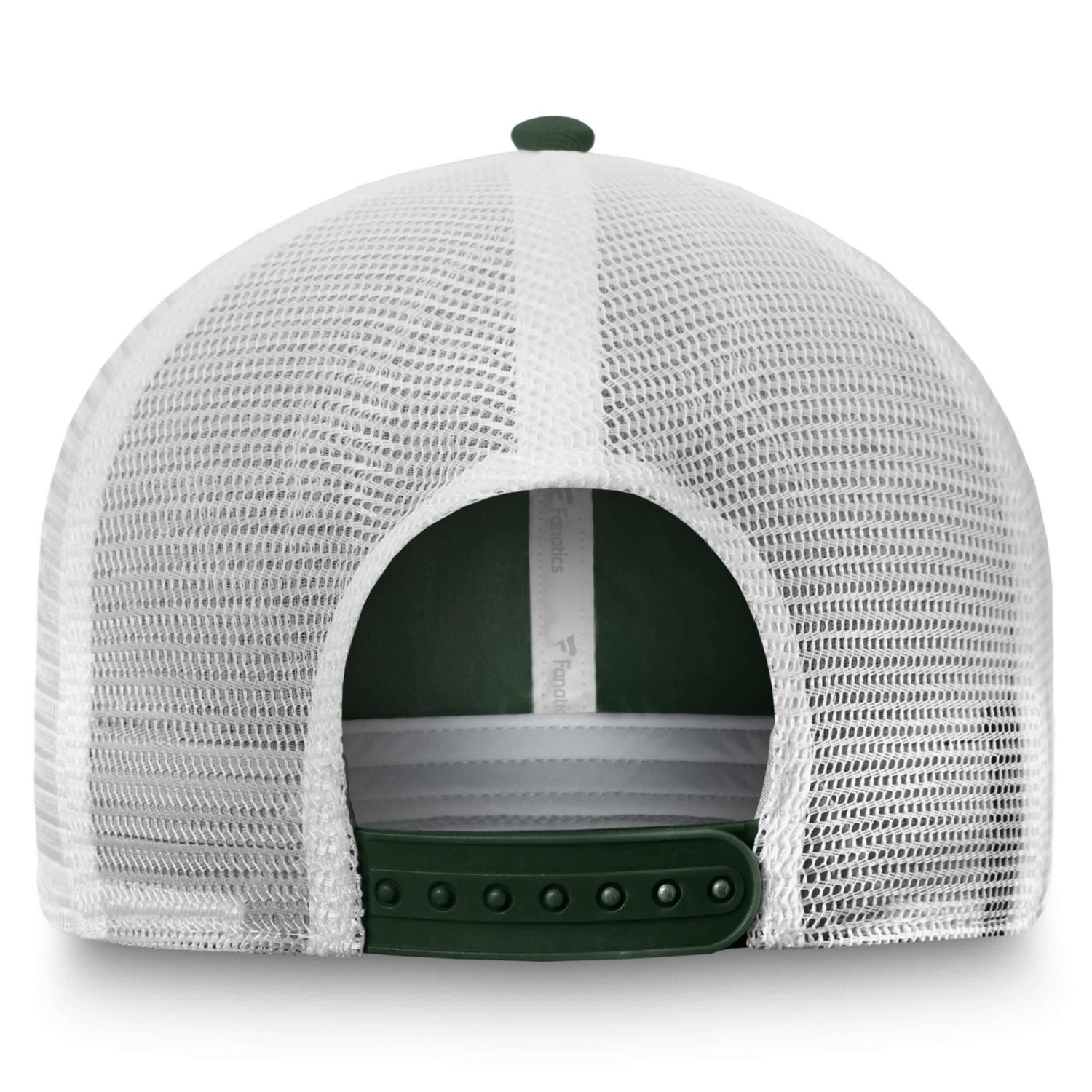 Fanatics White Minnesota Wild Core Primary Logo Trucker Adjustable Hat - view number 4