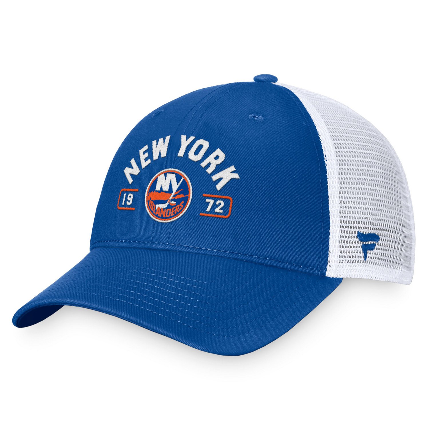 Fanatics White New York Islanders Free Kick Trucker Adjustable Hat - view number 2