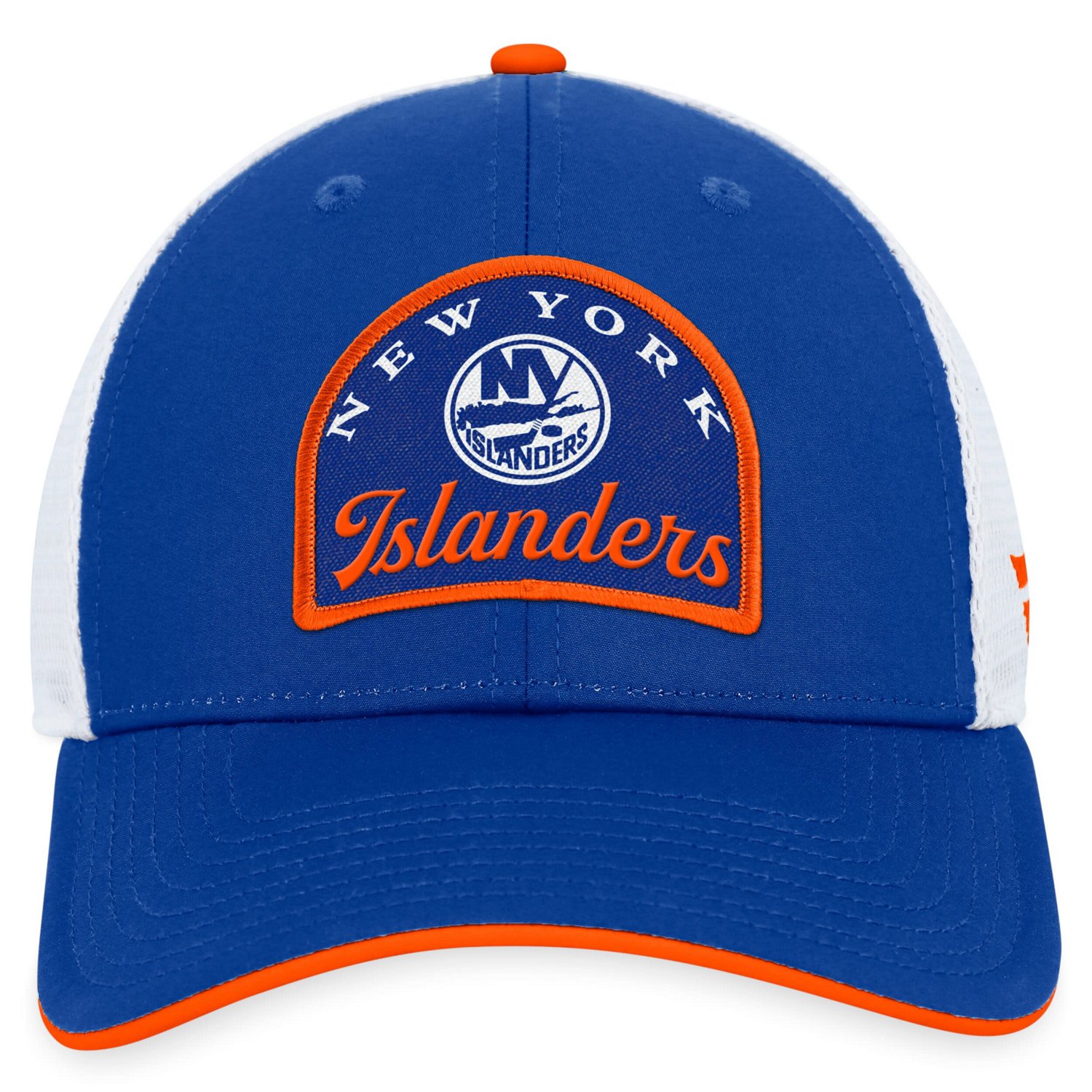 Fanatics /White New York Islanders Fundamental Adjustable Hat