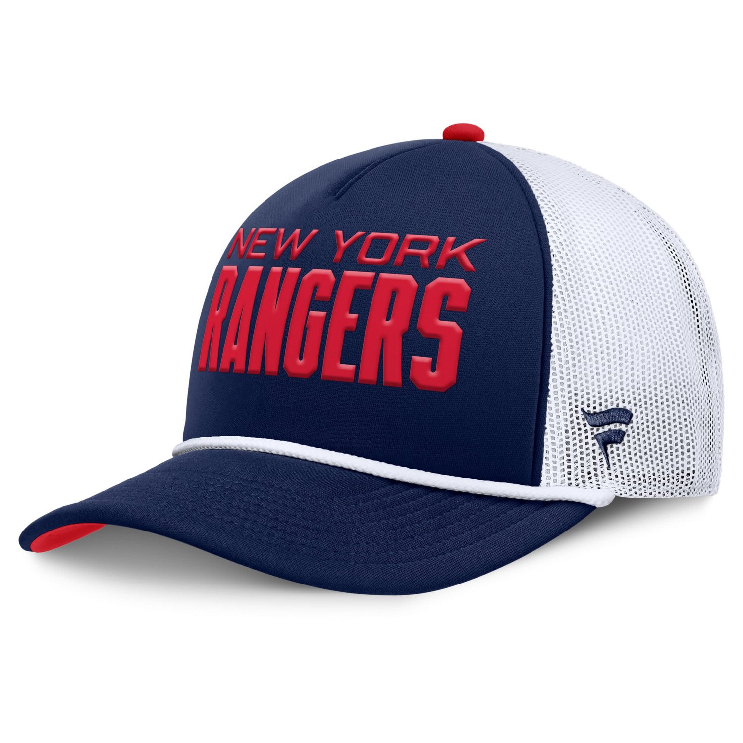 Fanatics White New York Rangers Authentic Pro Rink A-Frame Adjustable Hat - view number 3