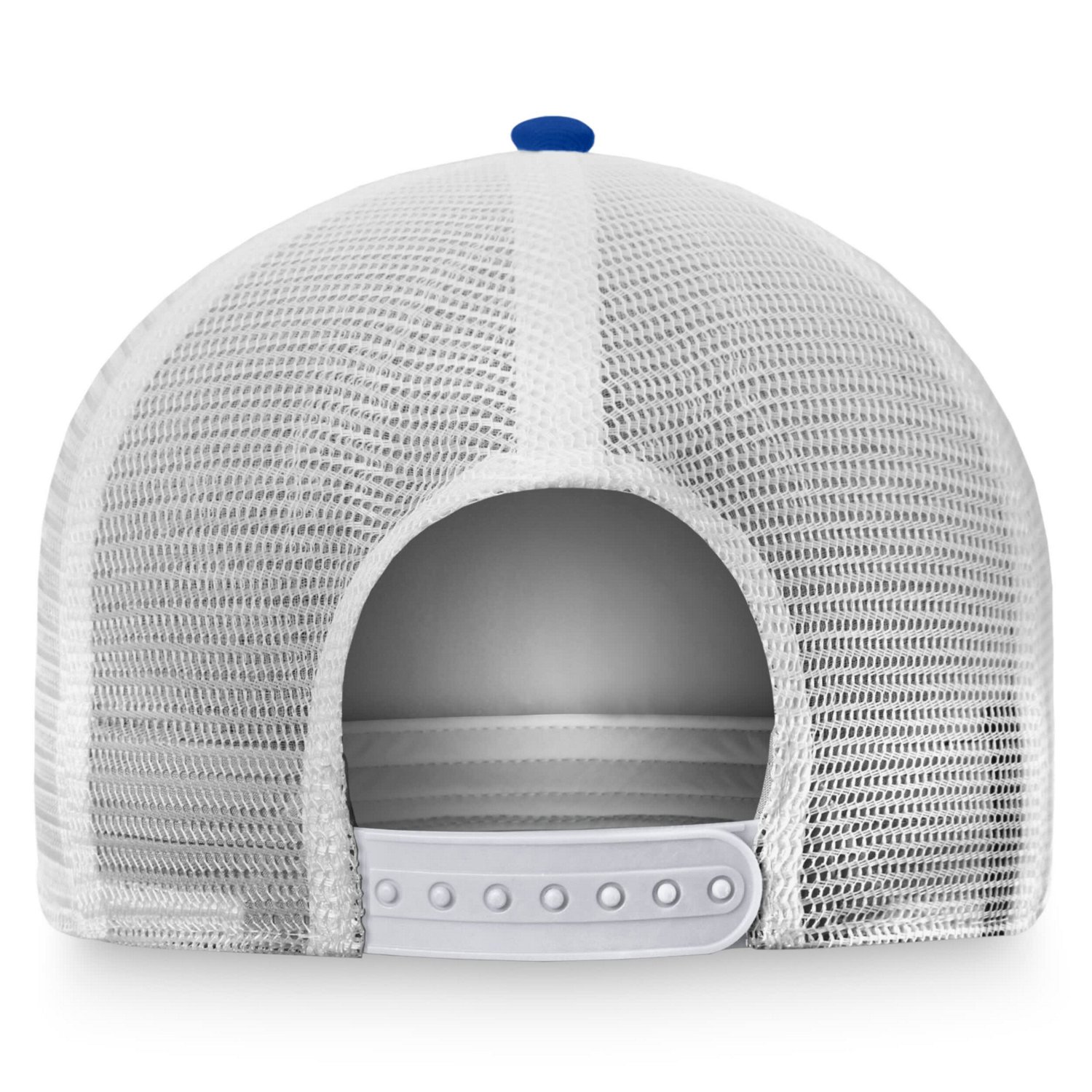 Fanatics /White New York Rangers Fundamental Trucker Adjustable Hat