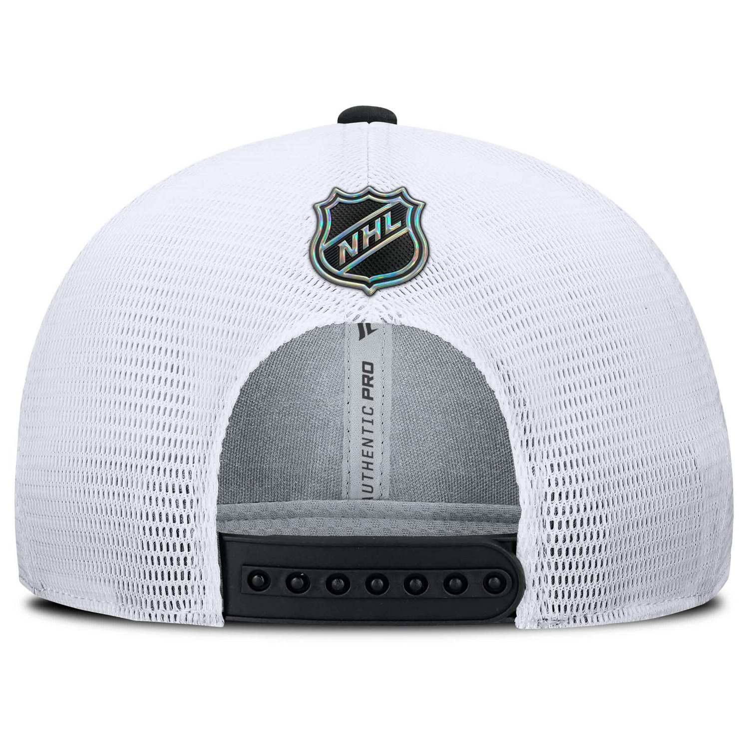 Fanatics White Philadelphia Flyers Authentic Pro Rink Lockup Adjustable Trucker Hat - view number 4